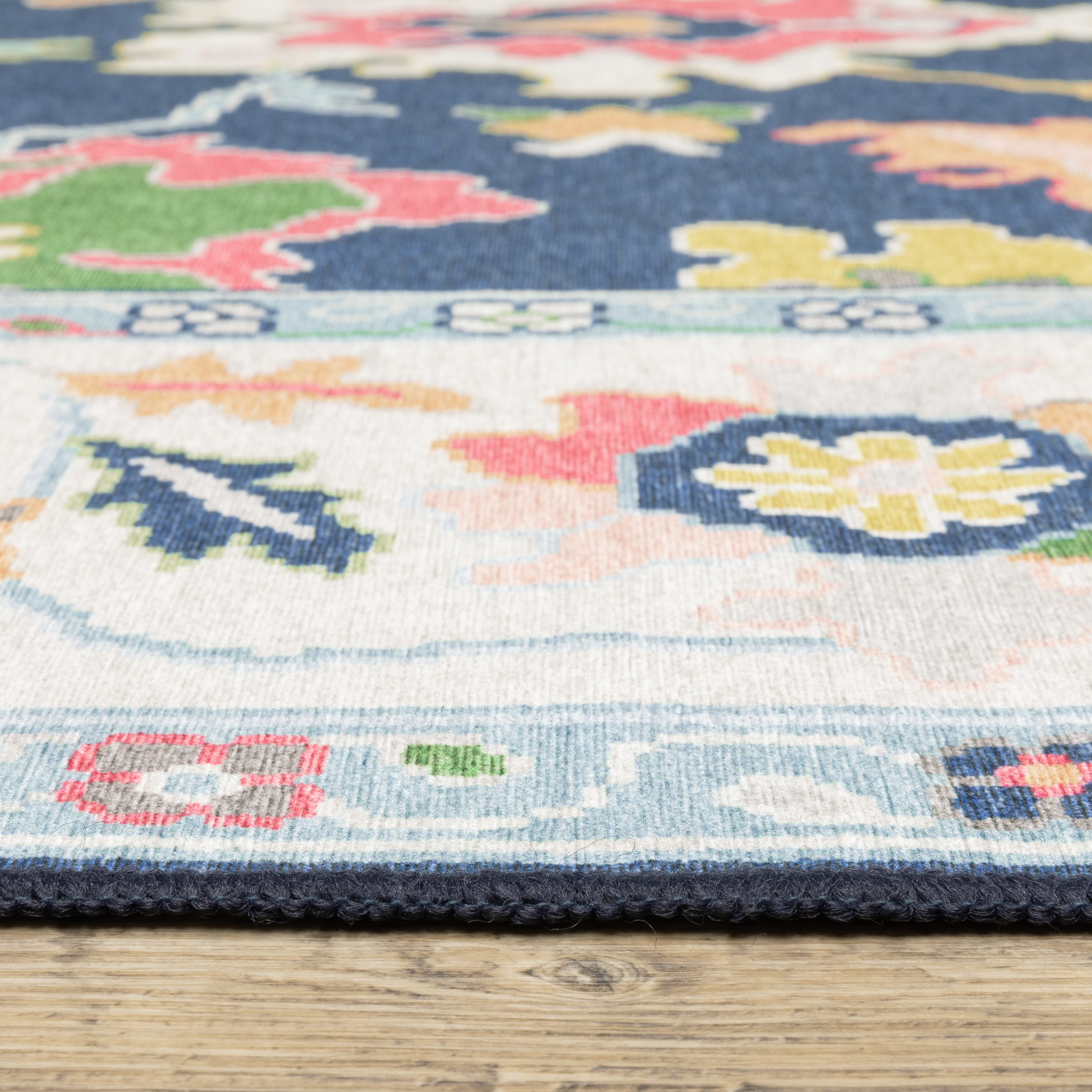 Oriental Weavers Addison ADD03 Blue/Multi Area Rug