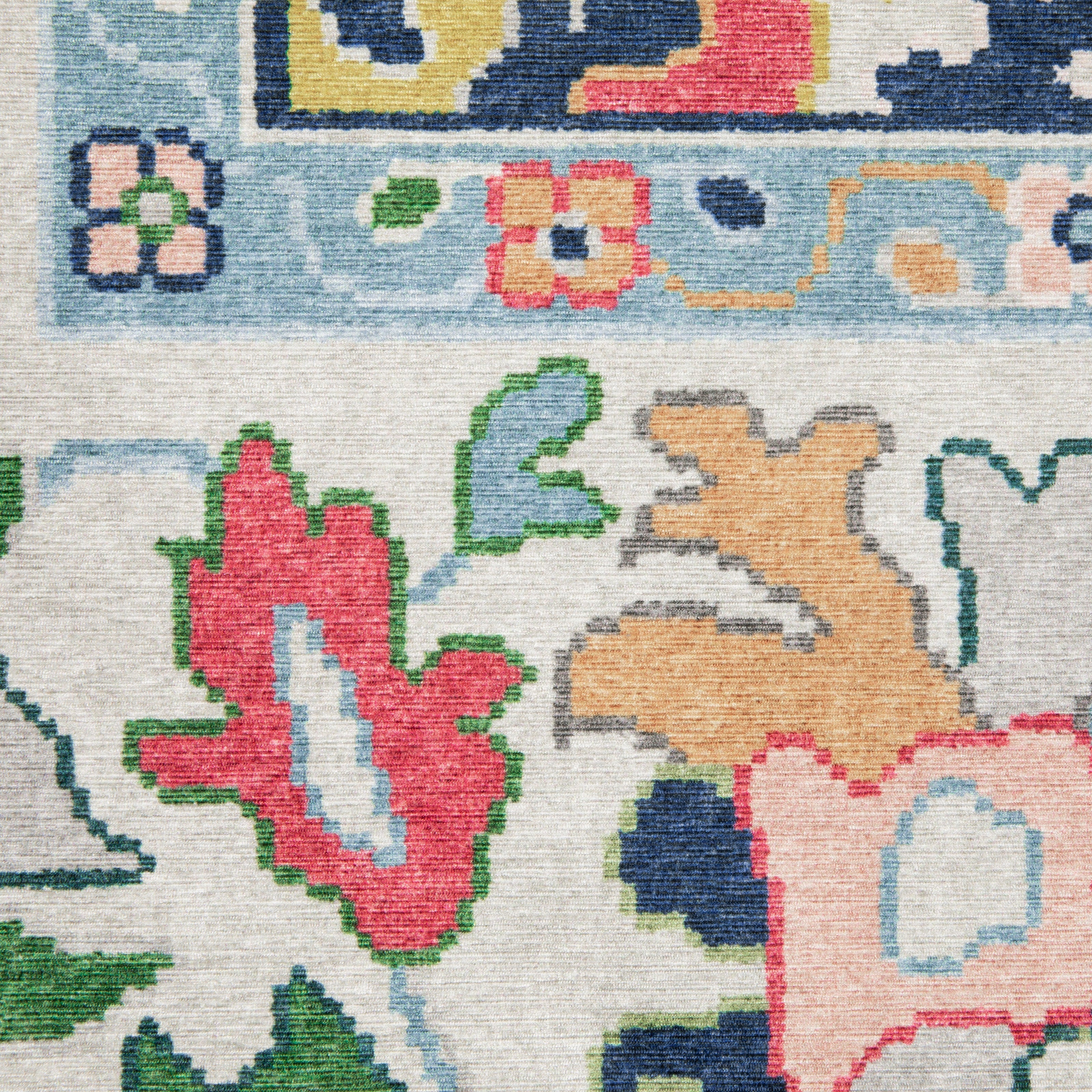 Oriental Weavers Addison ADD03 Blue/Multi Area Rug