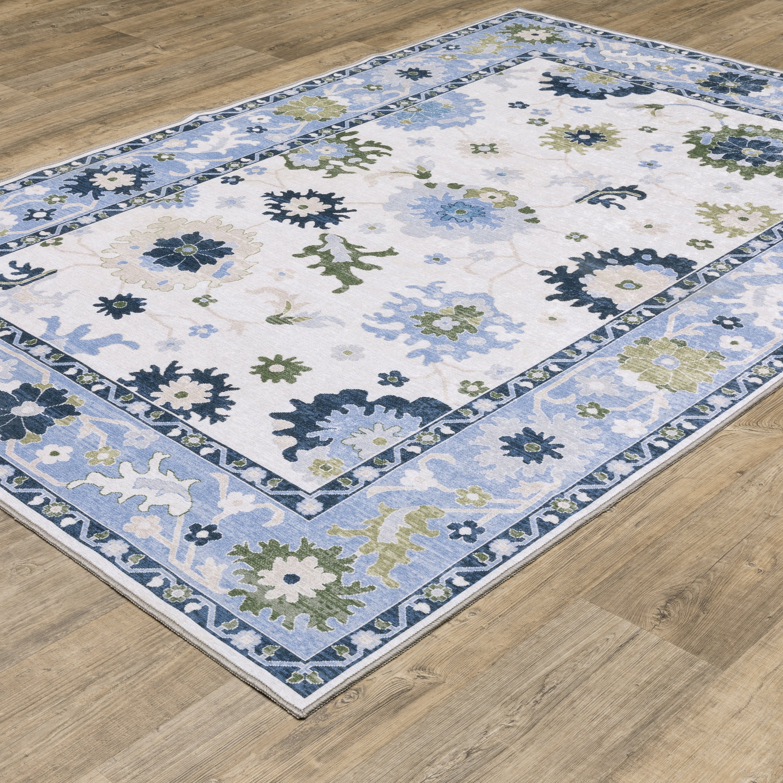 Oriental Weavers Addison ADD05 Blue/Green Area Rug