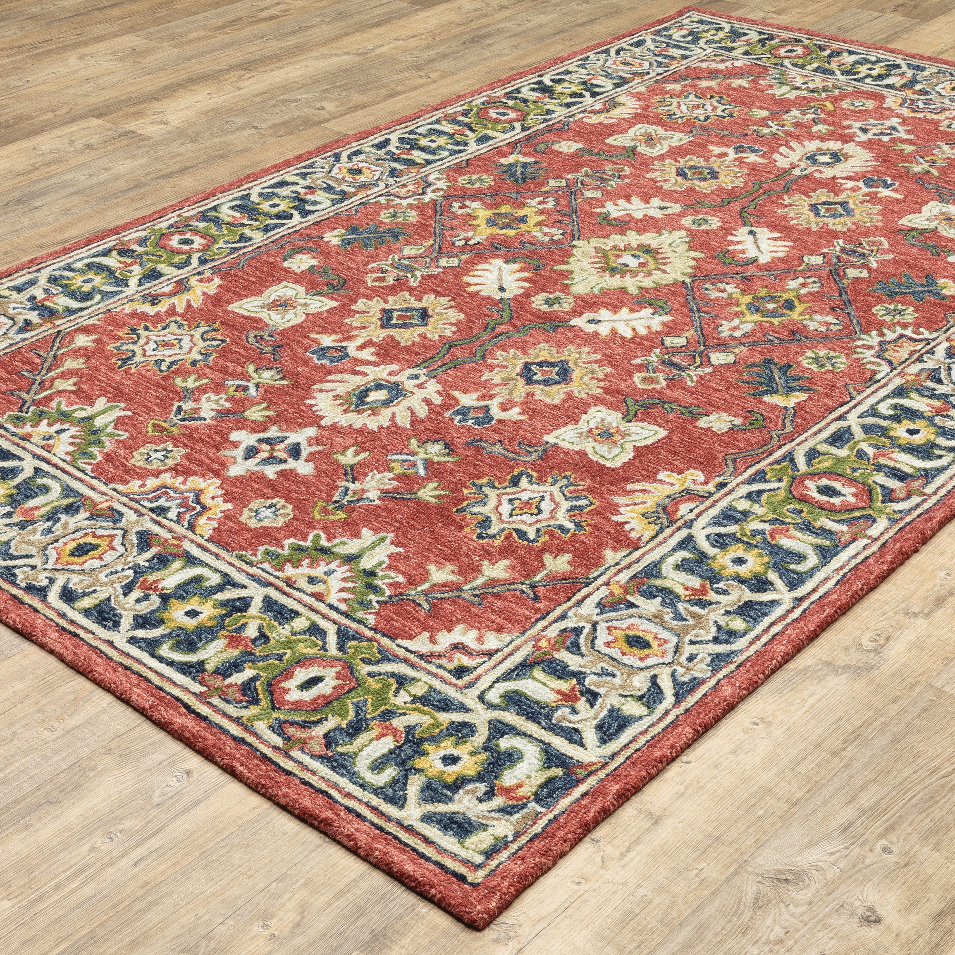 Oriental Weavers Alfresco 28404 Red/Blue Area Rug
