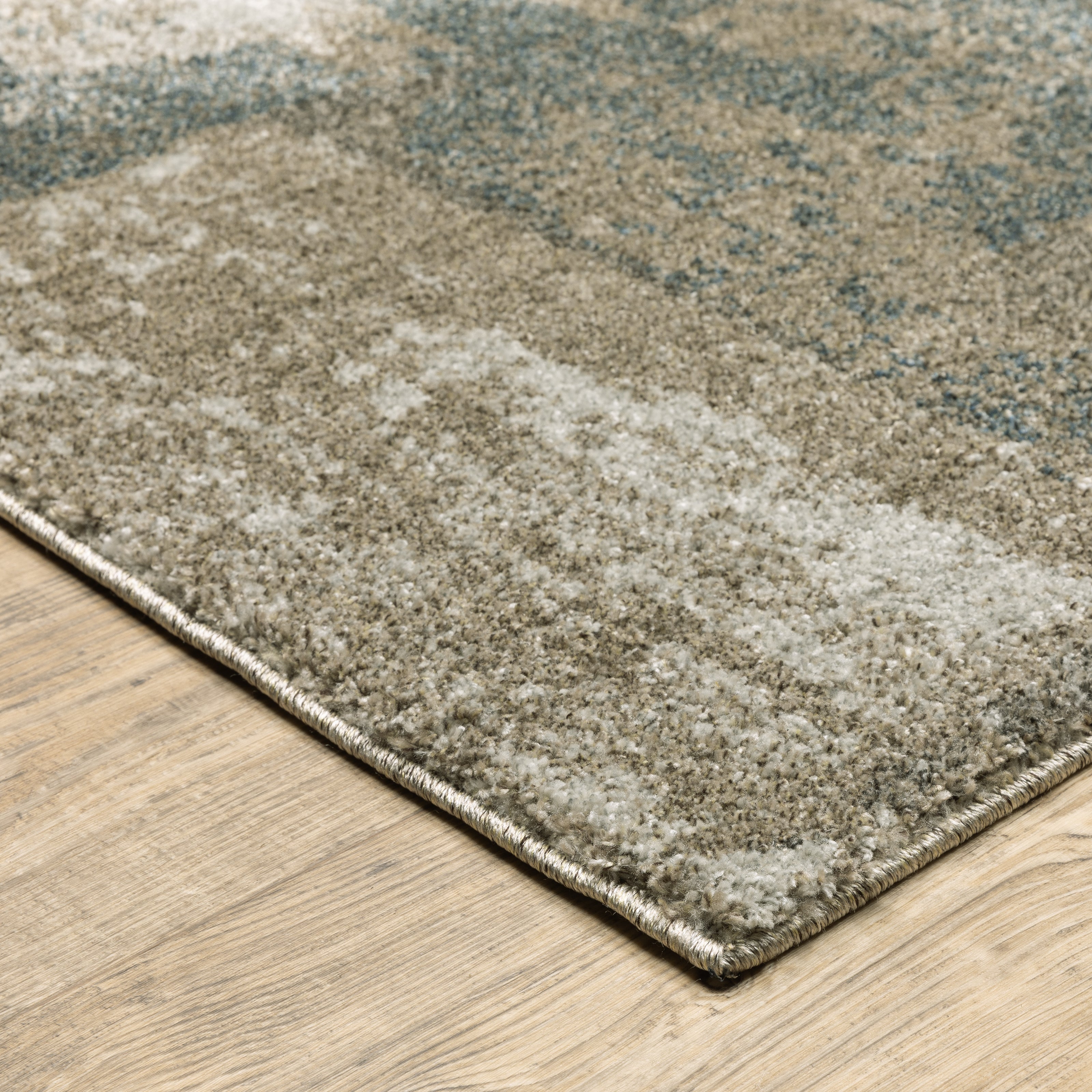 Oriental Weavers Alton 532B Blue/Brown Area Rug
