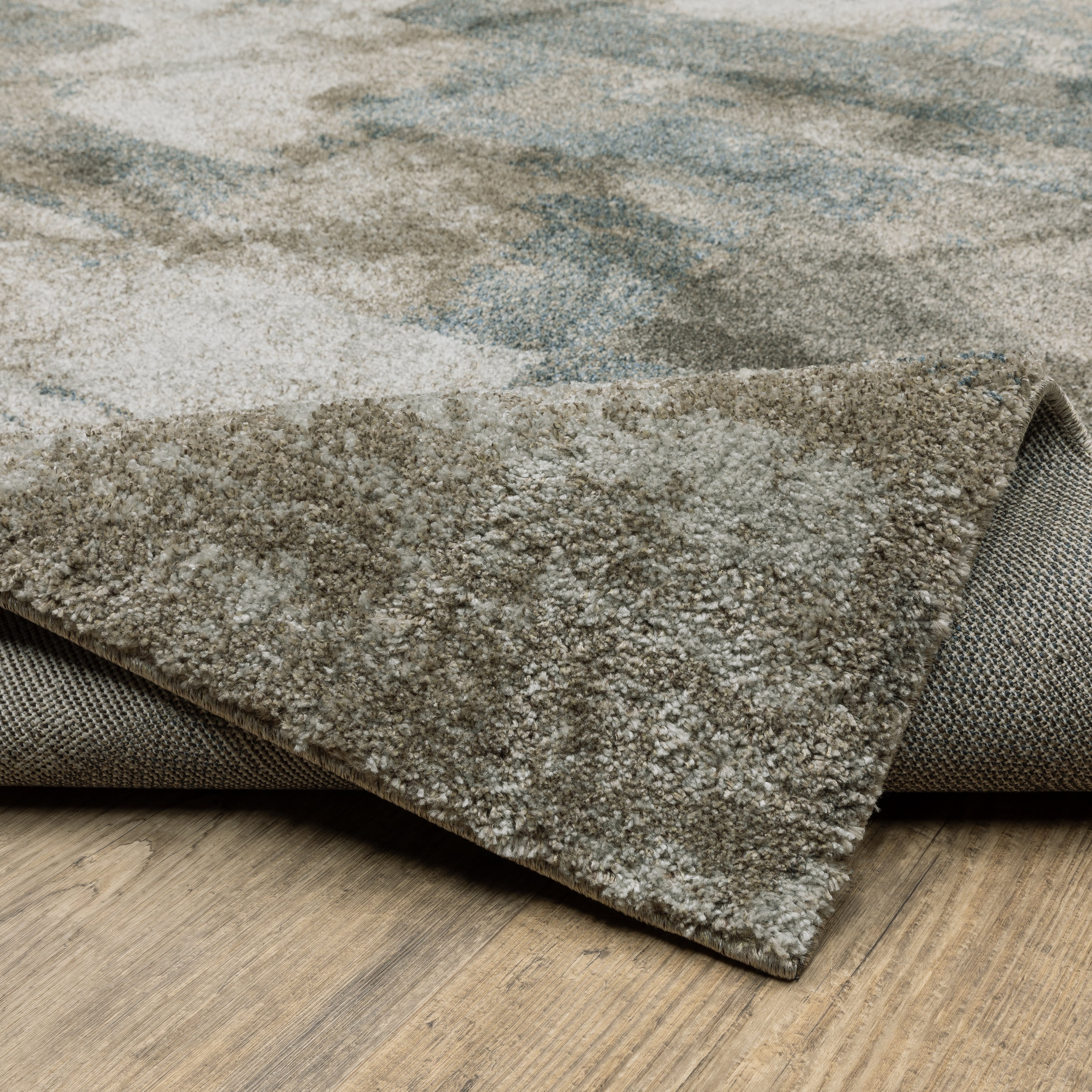 Oriental Weavers Alton 532B Blue/Brown Area Rug