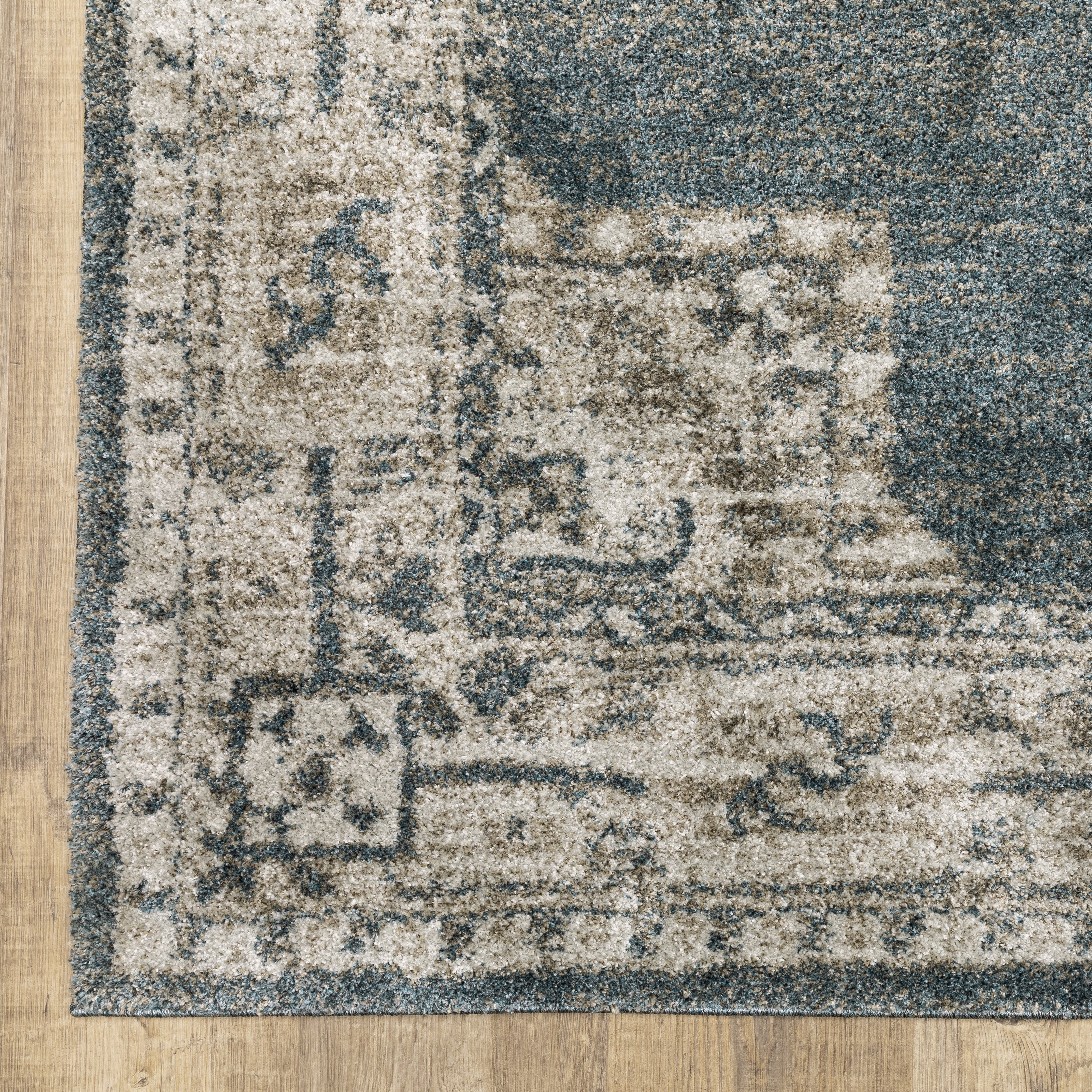 Oriental Weavers Alton 5501B Blue/Beige Area Rug