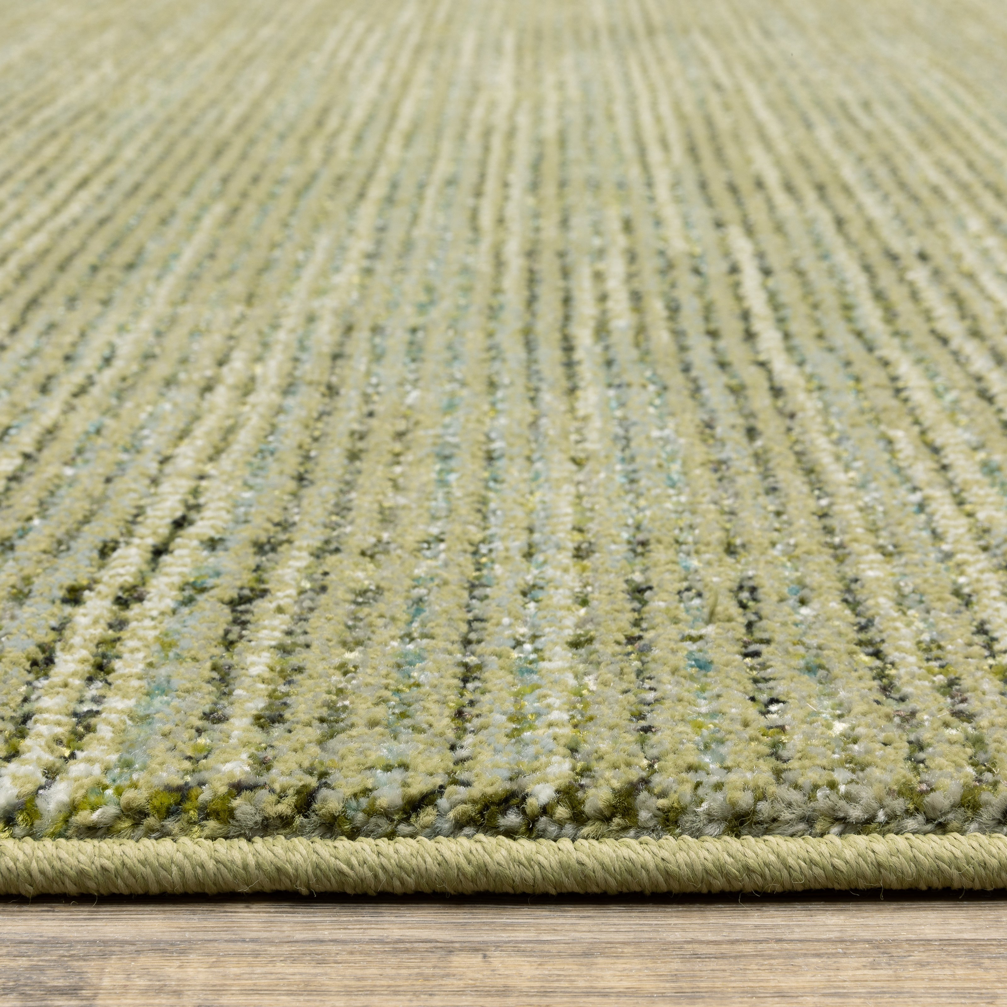 Oriental Weavers Atlas 3723R Green/Blue Area Rug