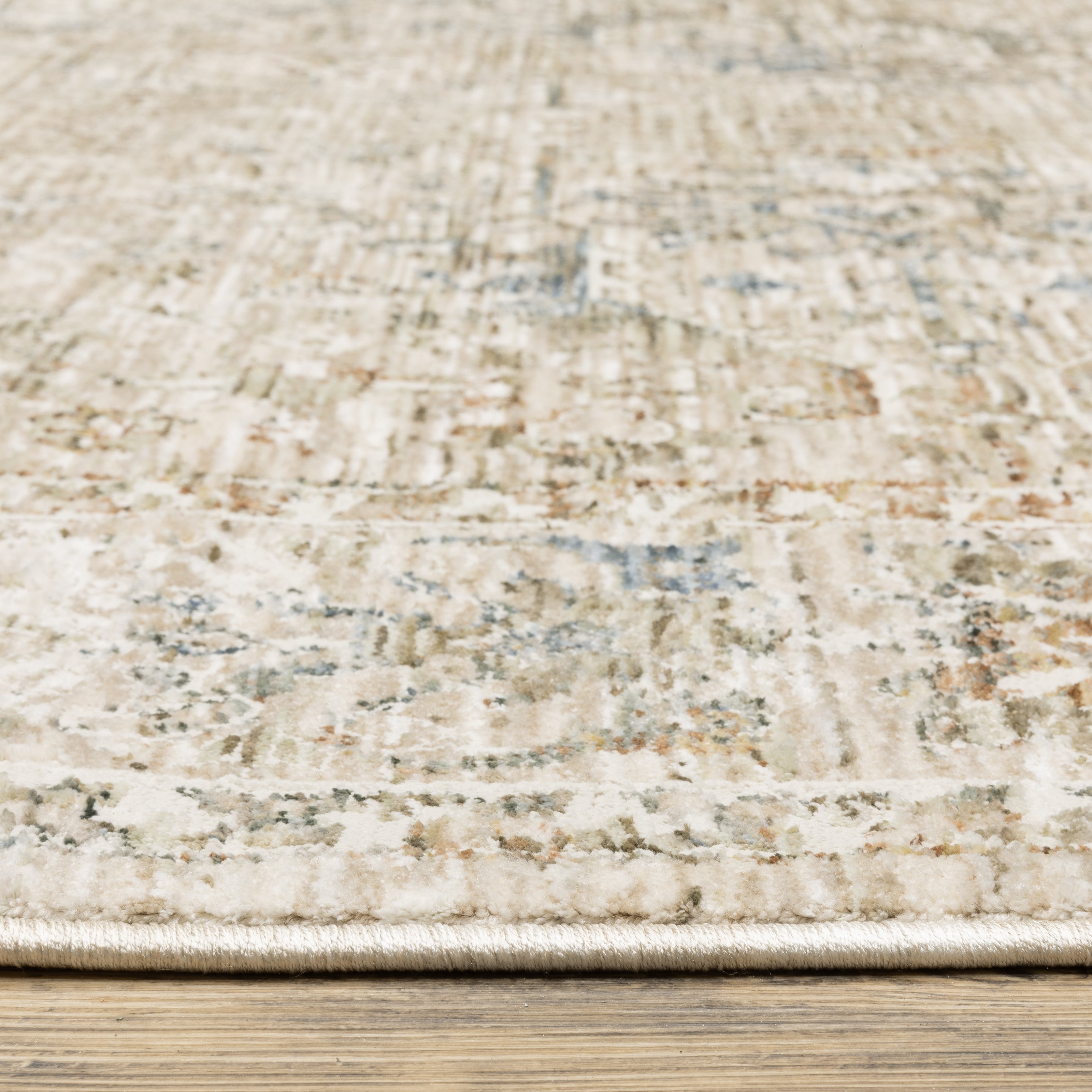 Oriental Weavers Avalon AVA02 Beige/Blue Area Rug