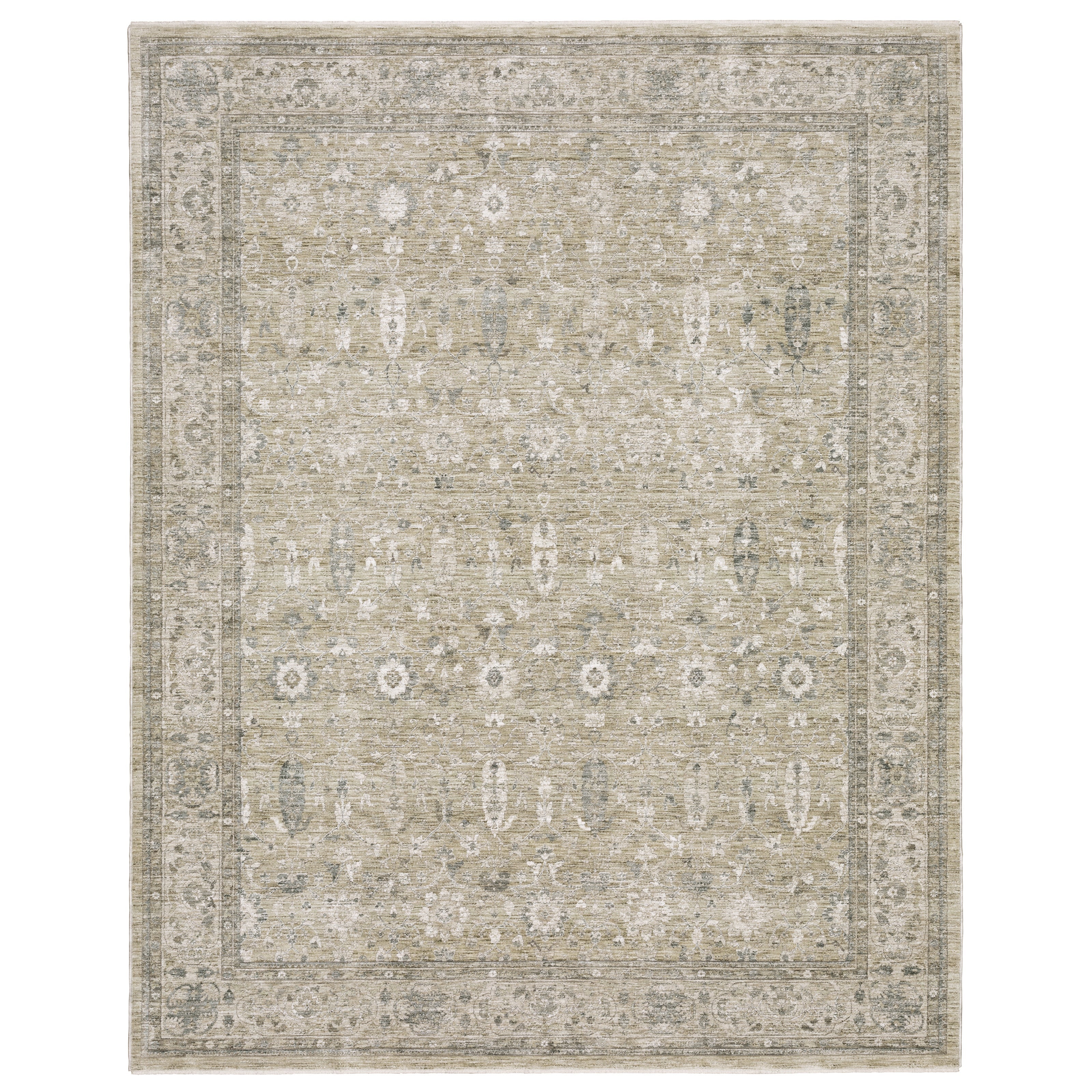 Oriental Weavers Avalon AVA03 Beige/Grey Area Rug