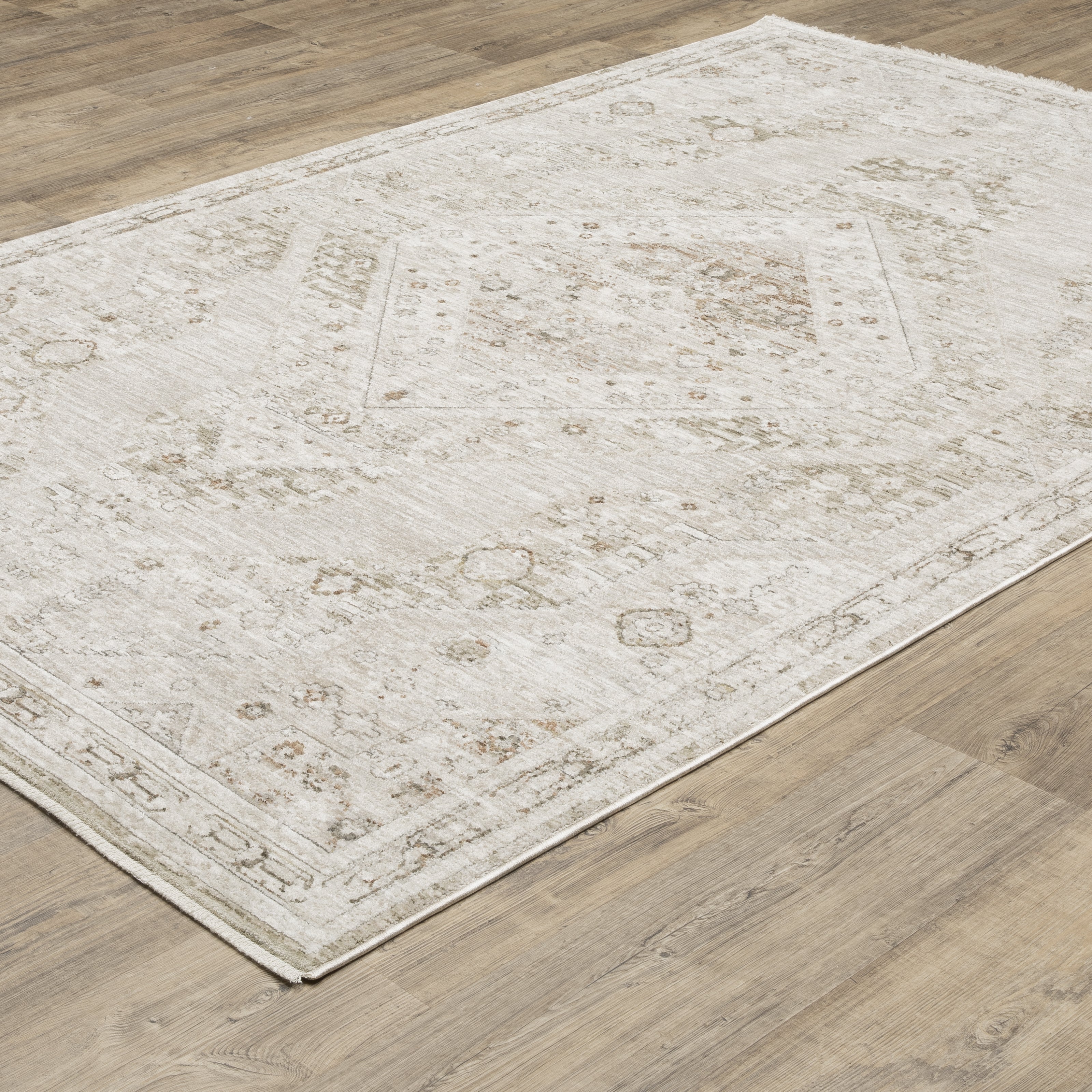 Oriental Weavers Avalon AVA06 Beige/Ivory Area Rug