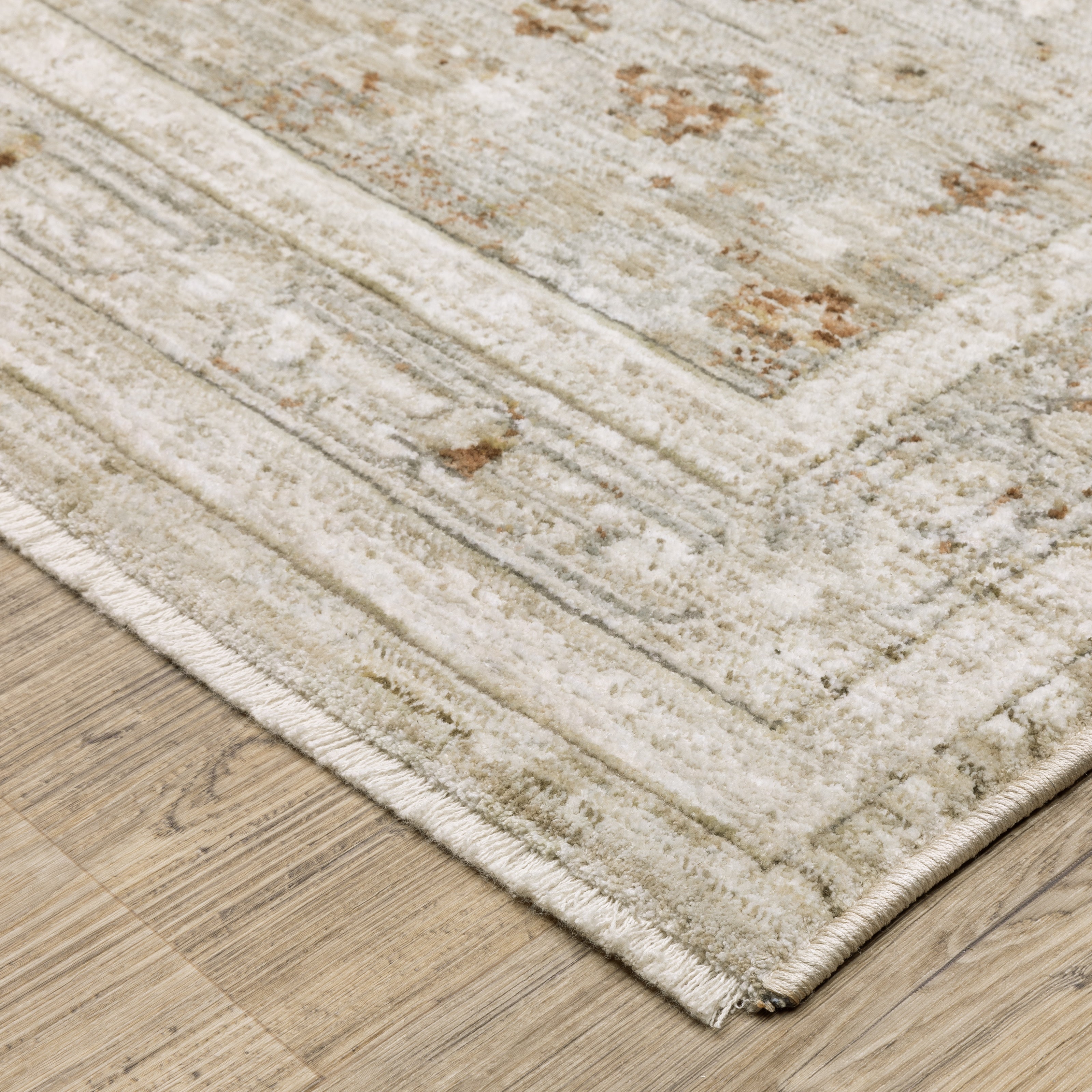Oriental Weavers Avalon AVA06 Beige/Ivory Area Rug