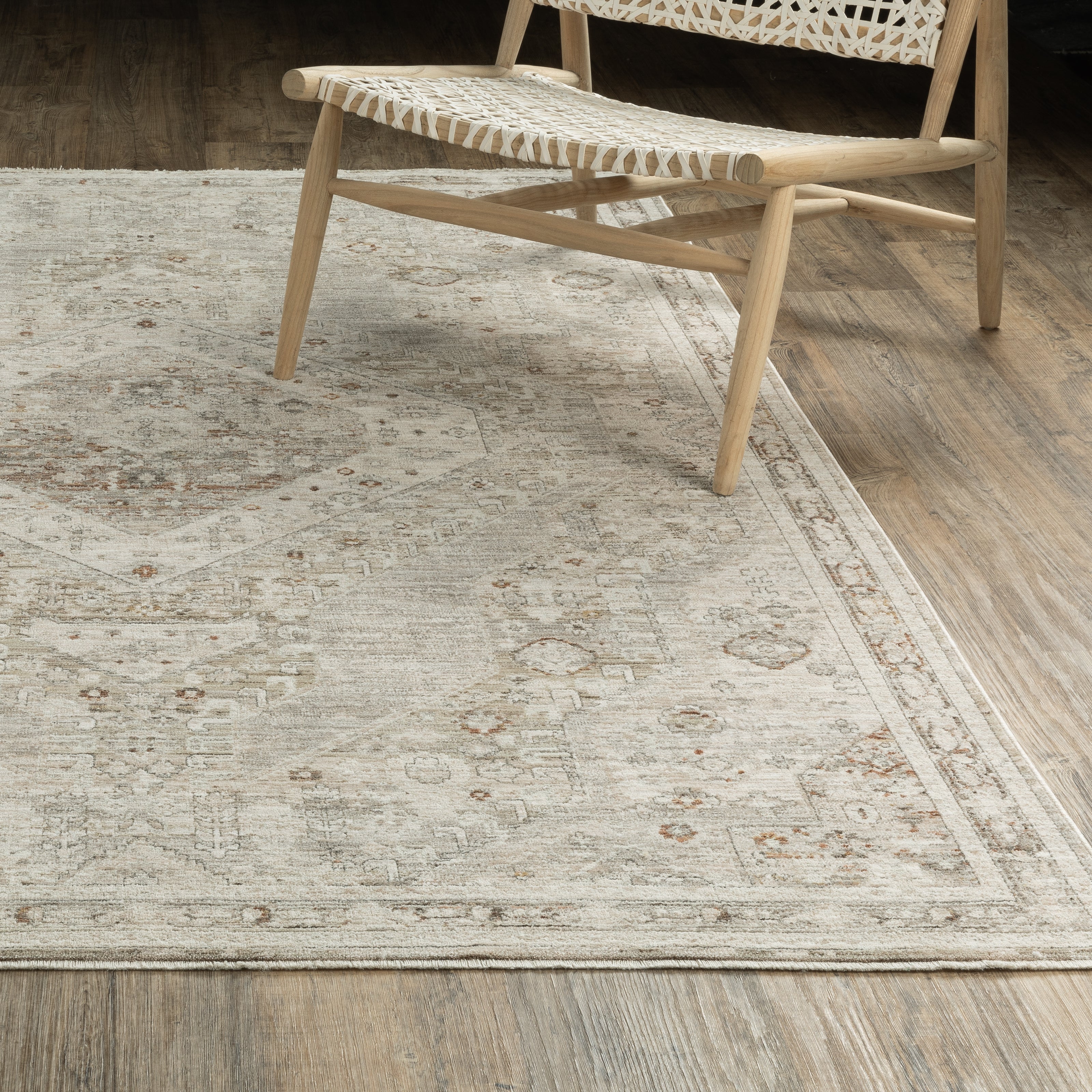 Oriental Weavers Avalon AVA06 Beige/Ivory Area Rug