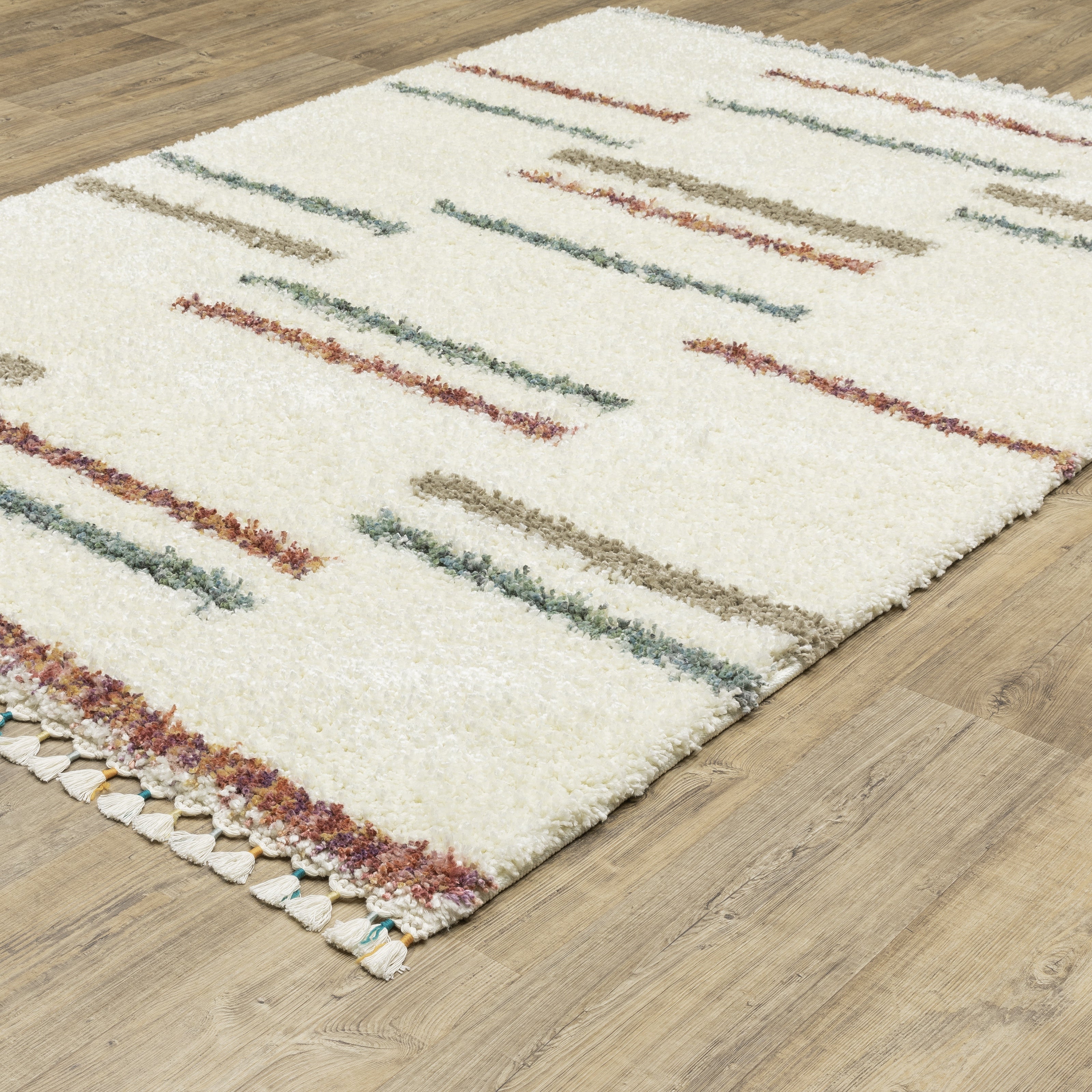 Oriental Weavers Axis AX04A Ivory/Multi Area Rug
