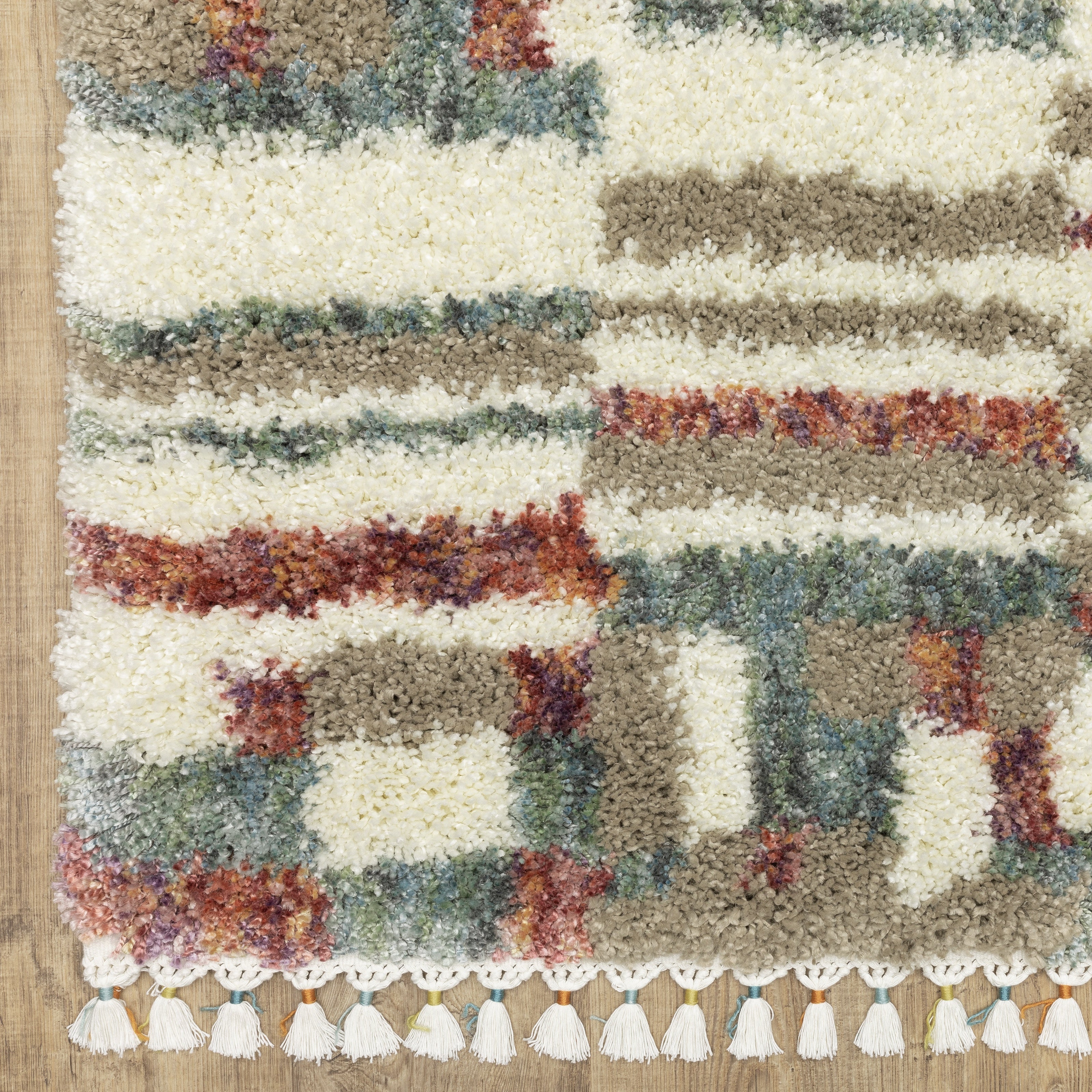 Oriental Weavers Axis AX06A Ivory/Multi Area Rug