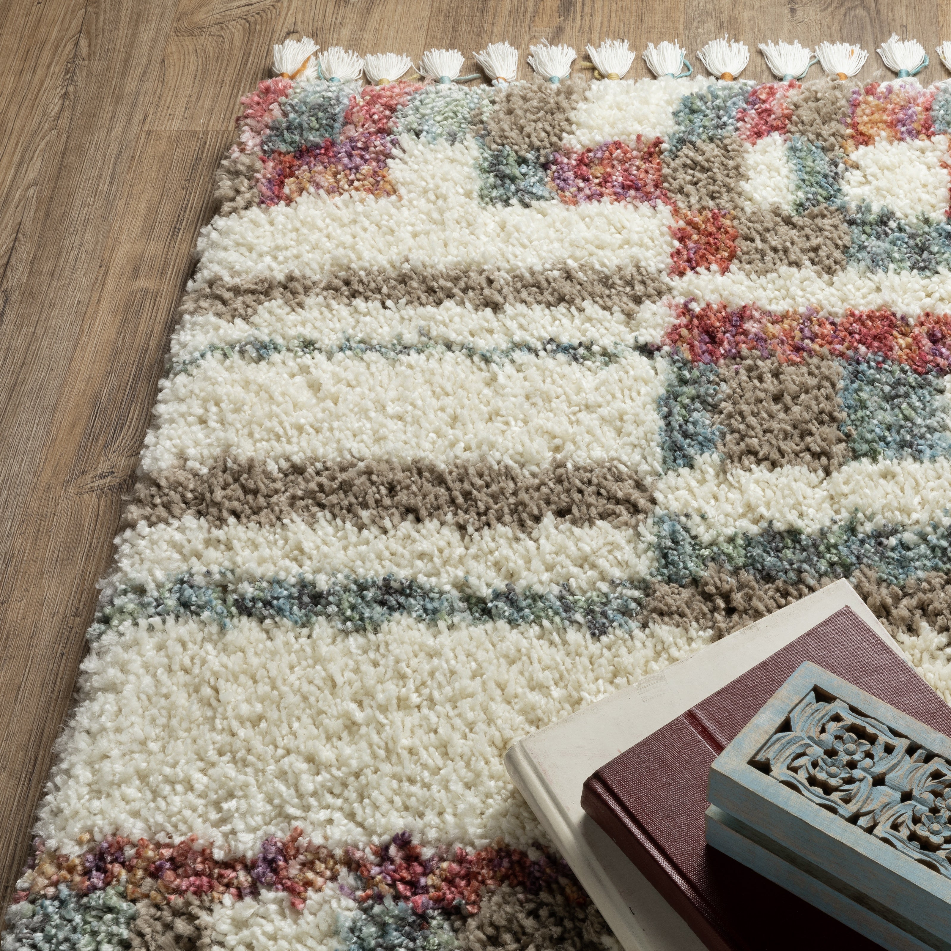 Oriental Weavers Axis AX06A Ivory/Multi Area Rug