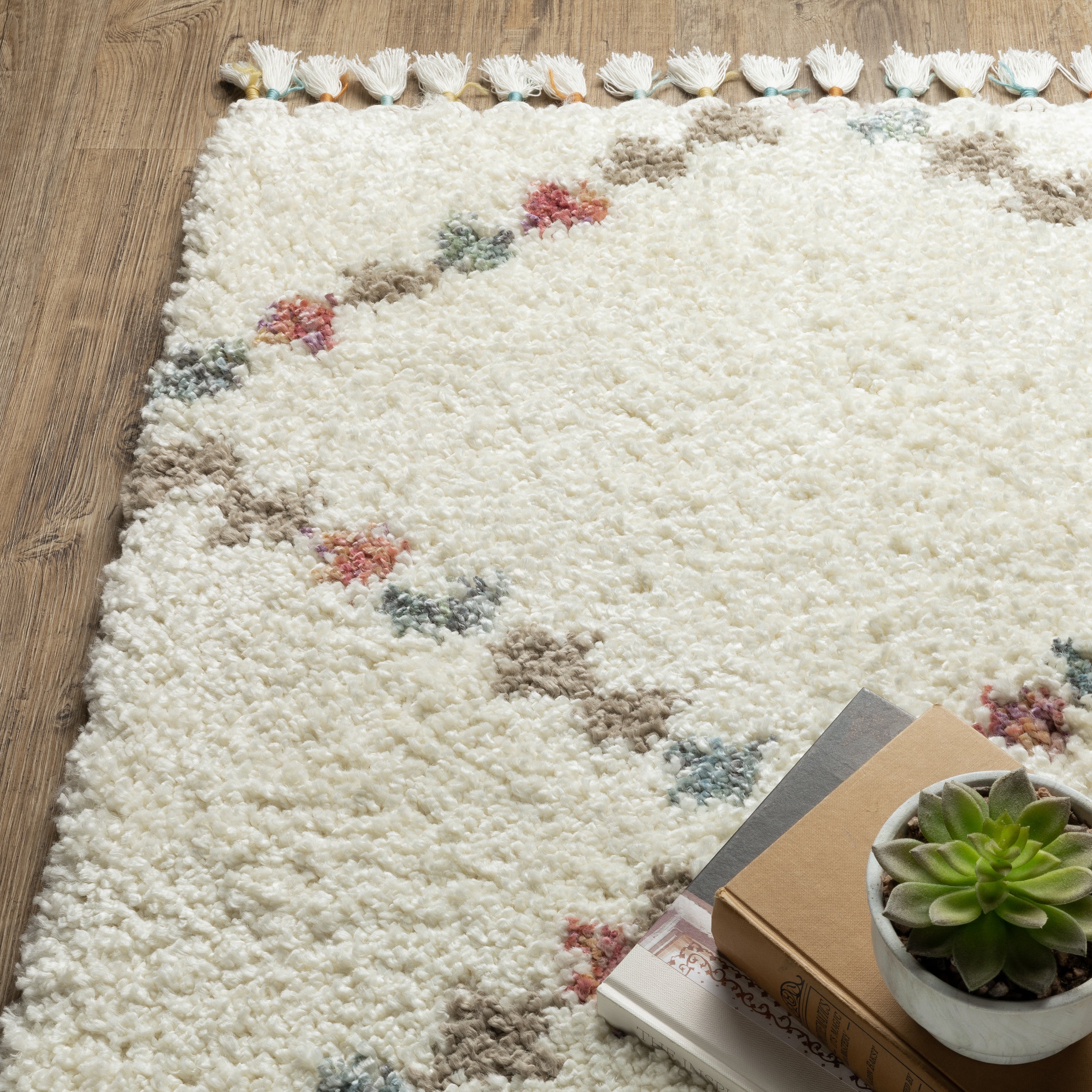 Oriental Weavers Axis AX08A Ivory/Multi Area Rug