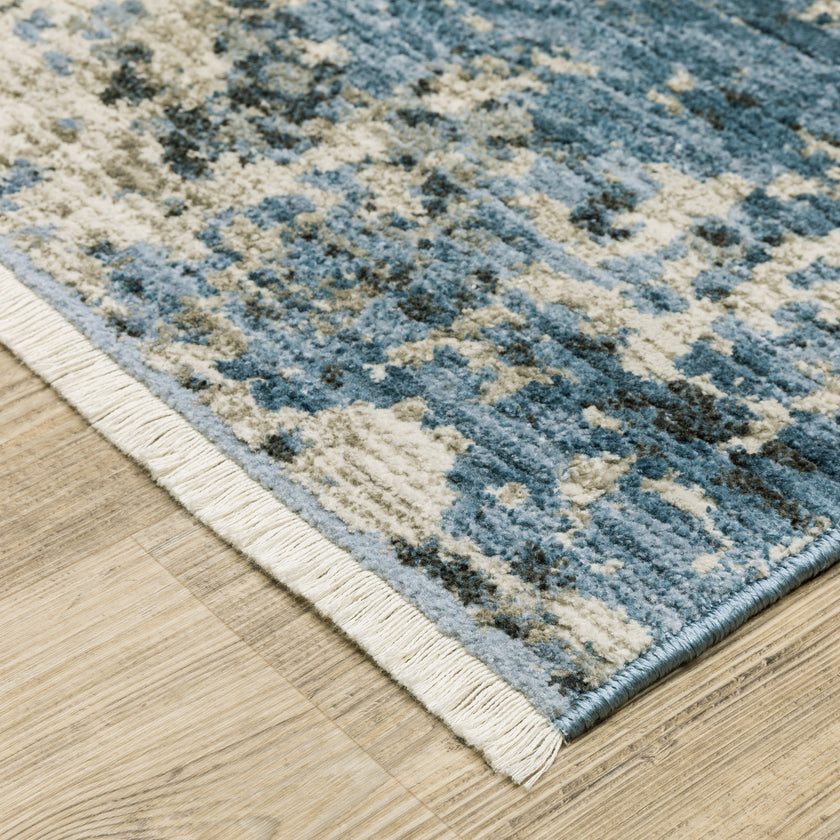 Oriental Weavers Bauer 41L Blue/Beige Area Rug