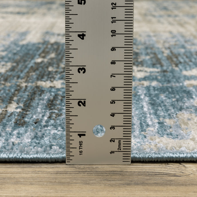 Oriental Weavers Bauer 41L Blue/Beige Area Rug