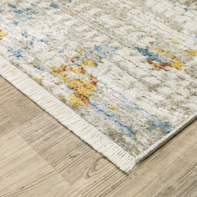 Oriental Weavers Bauer 5E Beige/Multi Area Rug