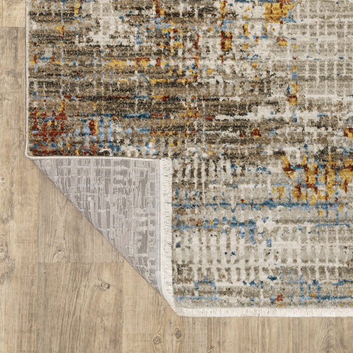 Oriental Weavers Bauer 5E Beige/Multi Area Rug