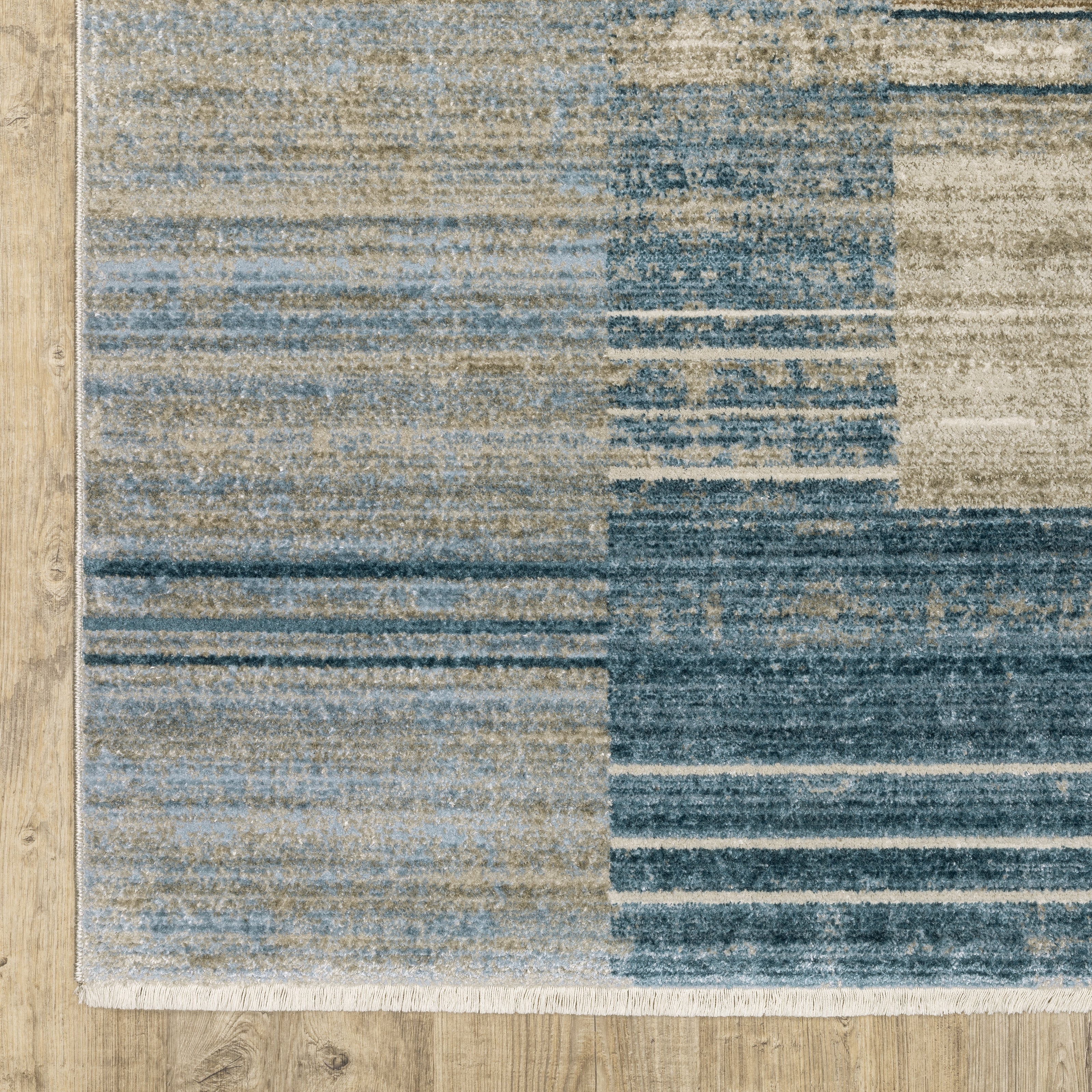 Oriental Weavers Bauer 90B Blue/Beige Area Rug