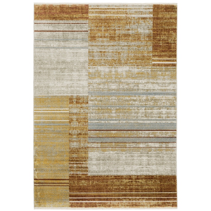 Oriental Weavers Bauer 90R Rust/Gold Area Rug