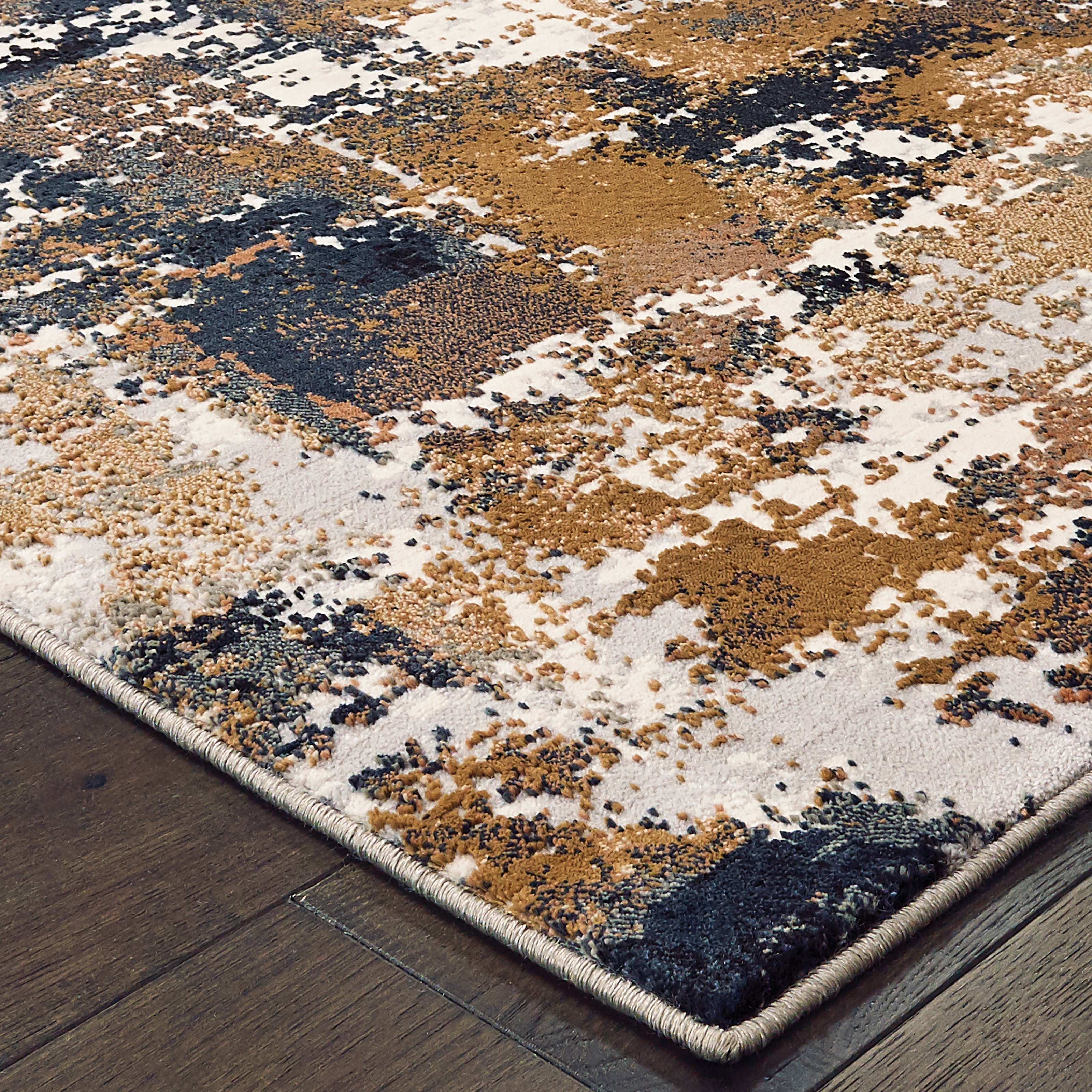 Oriental Weavers Bowen 4928X Grey/Gold Area Rug