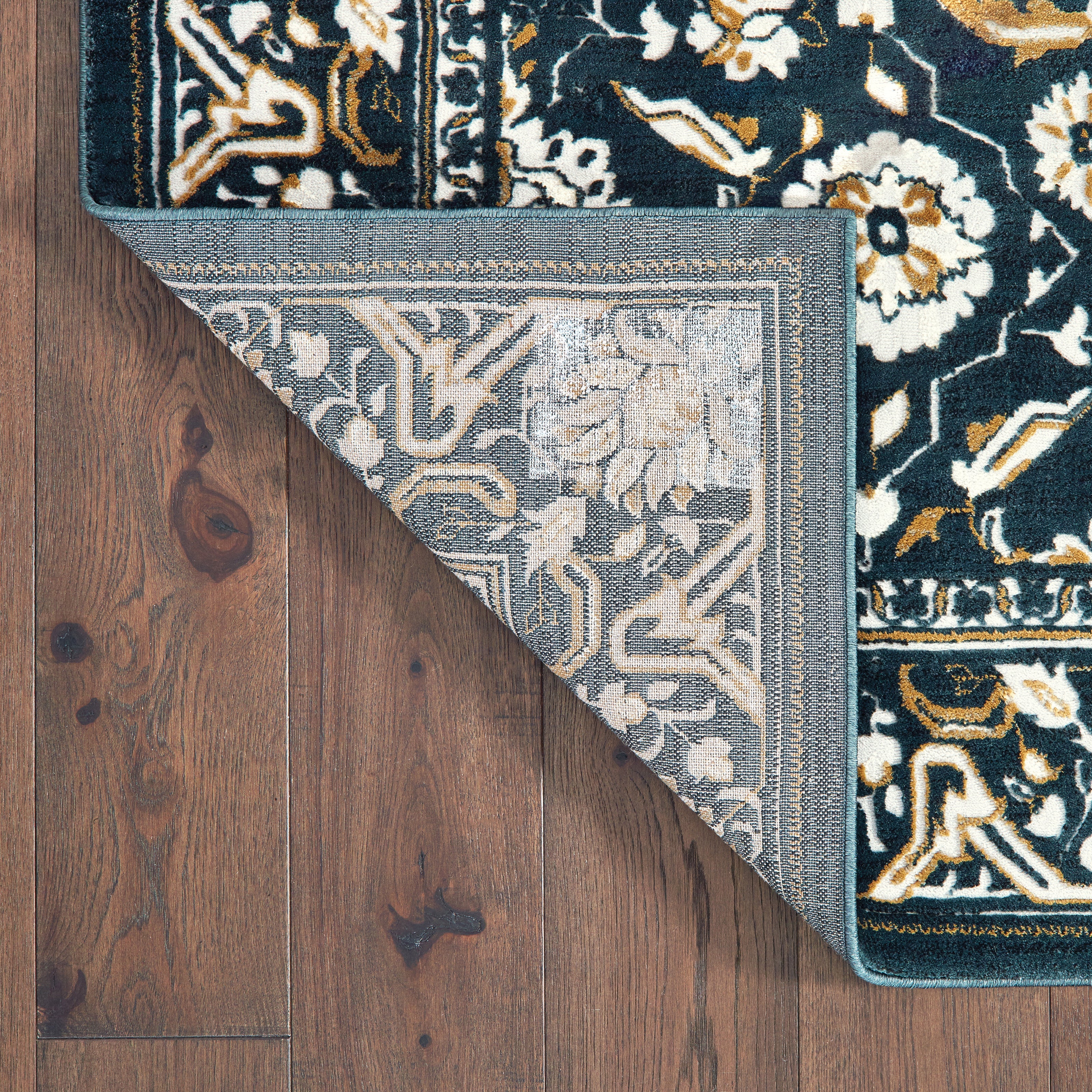 Oriental Weavers Bowen 534L Navy/Gold Area Rug