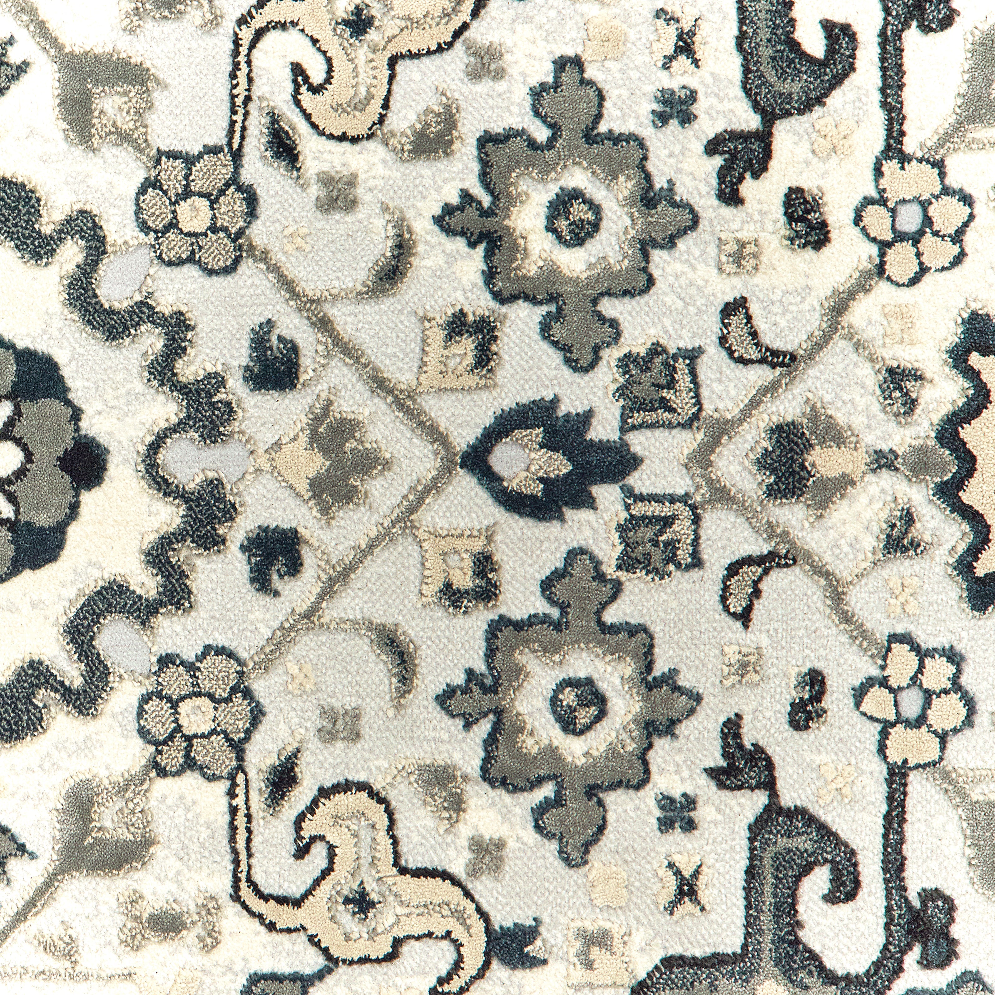 Oriental Weavers Bowen 73J Ivory/Navy Area Rug