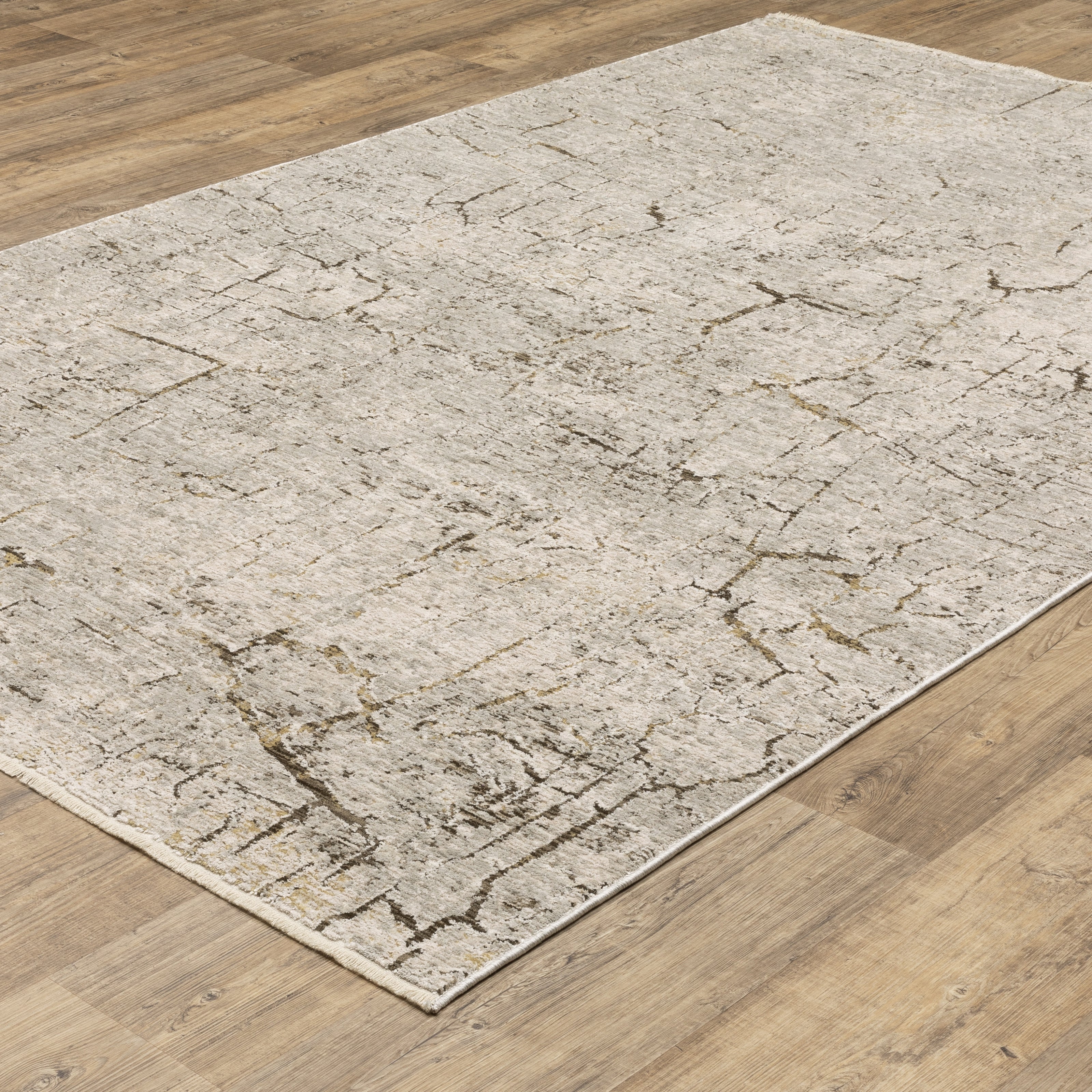 Oriental Weavers Branigan BRG05 Beige/Gold Area Rug