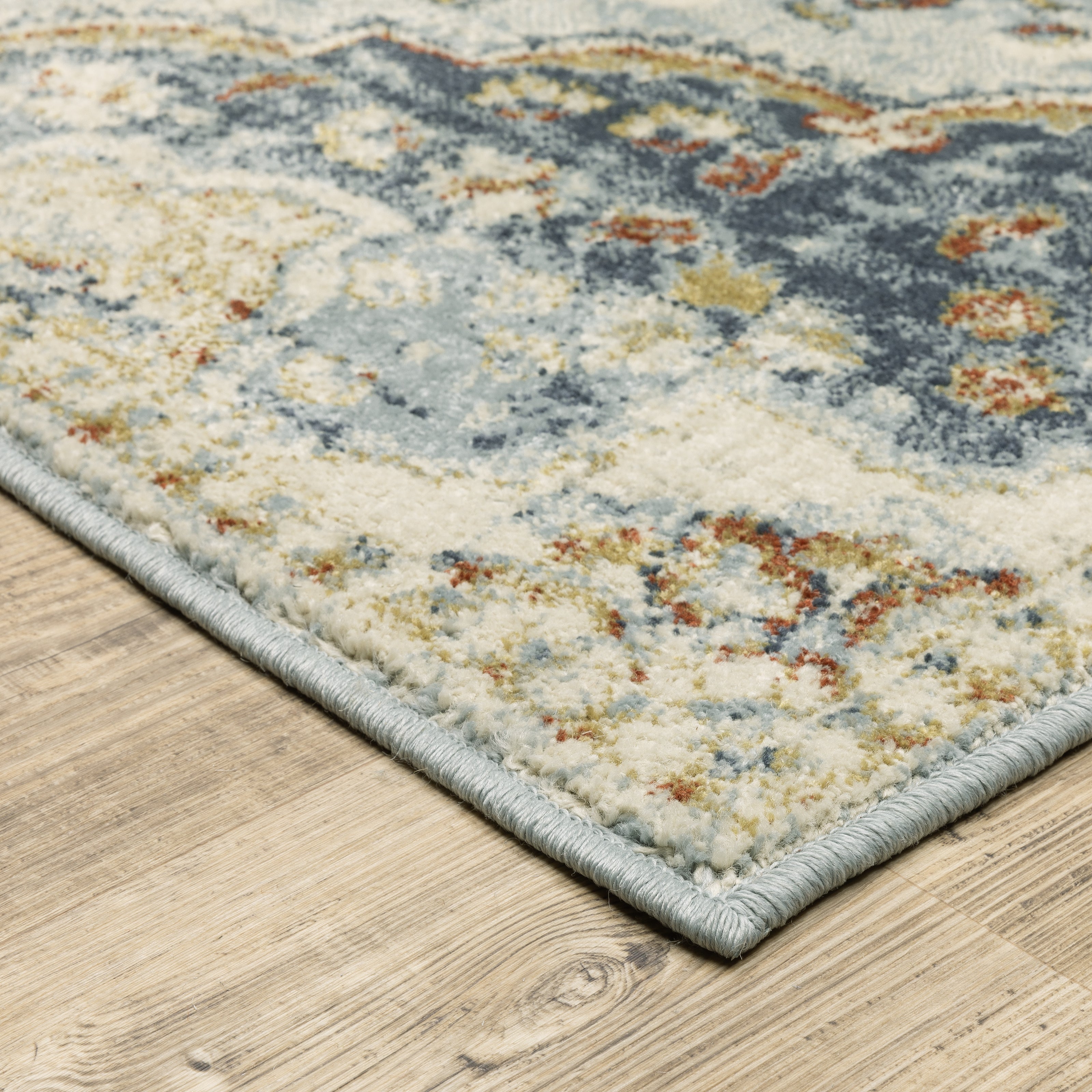 Oriental Weavers Branson BR01A Blue/Multi Area Rug