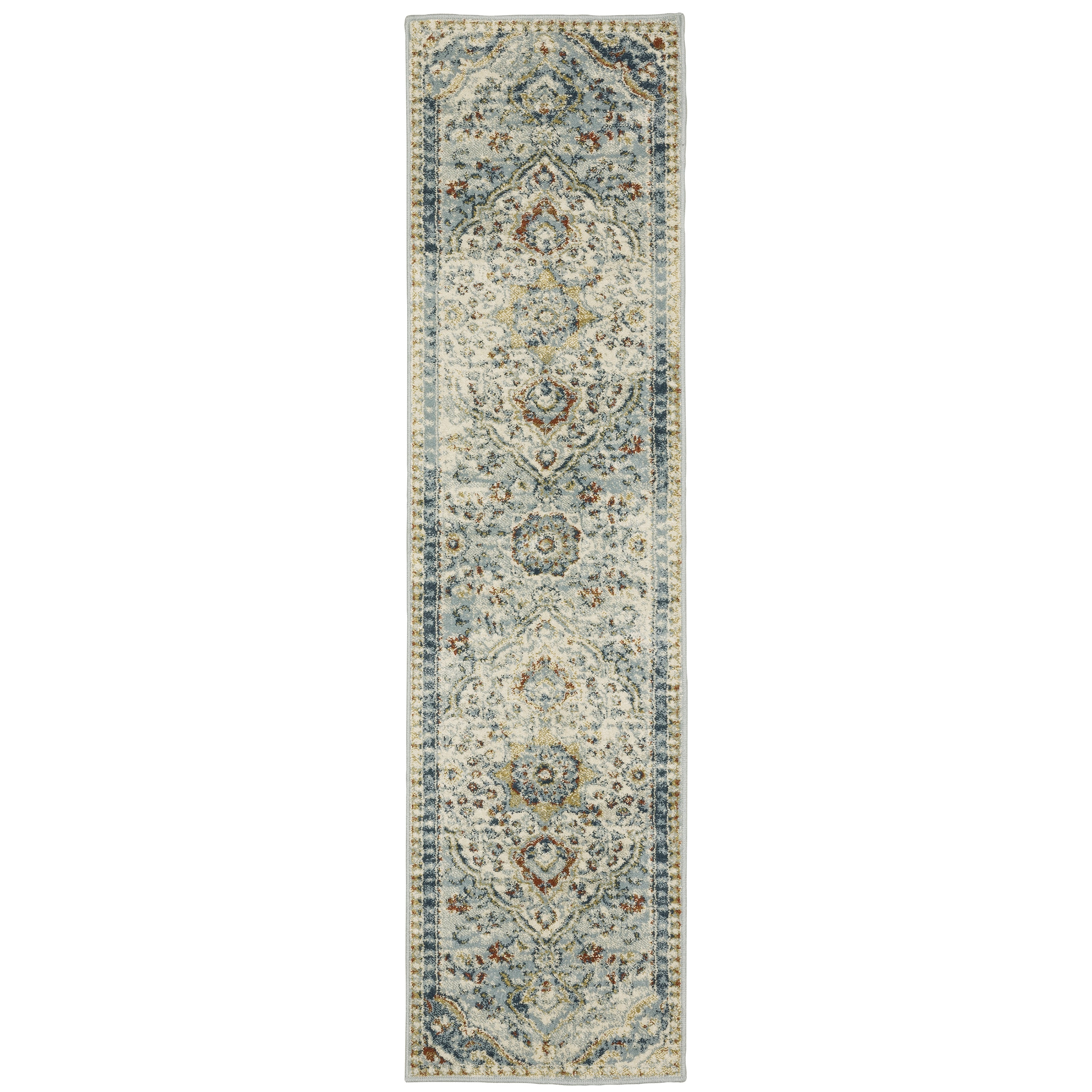 Oriental Weavers Branson BR01A Blue/Multi Area Rug