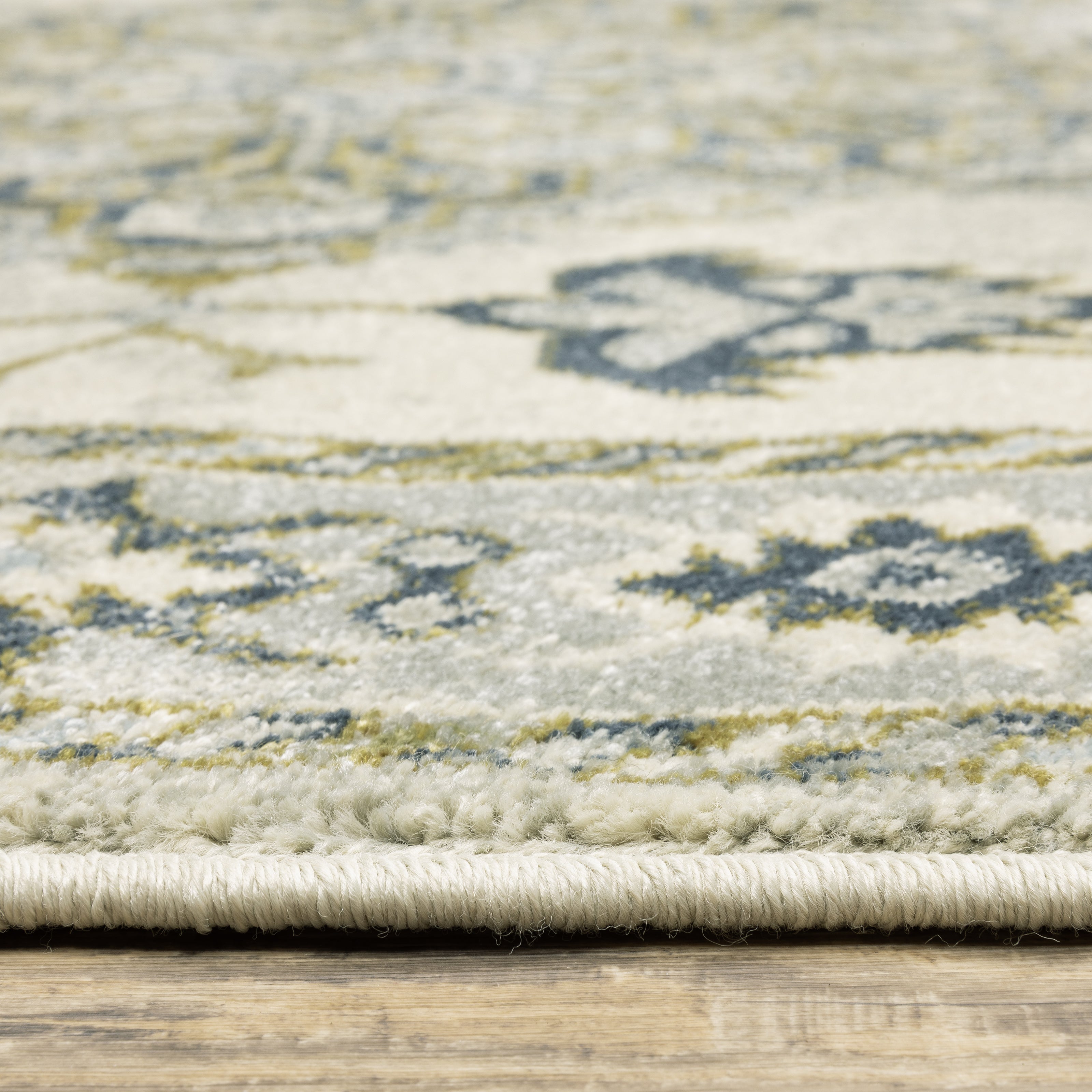 Oriental Weavers Branson BR04B Ivory/Blue Area Rug