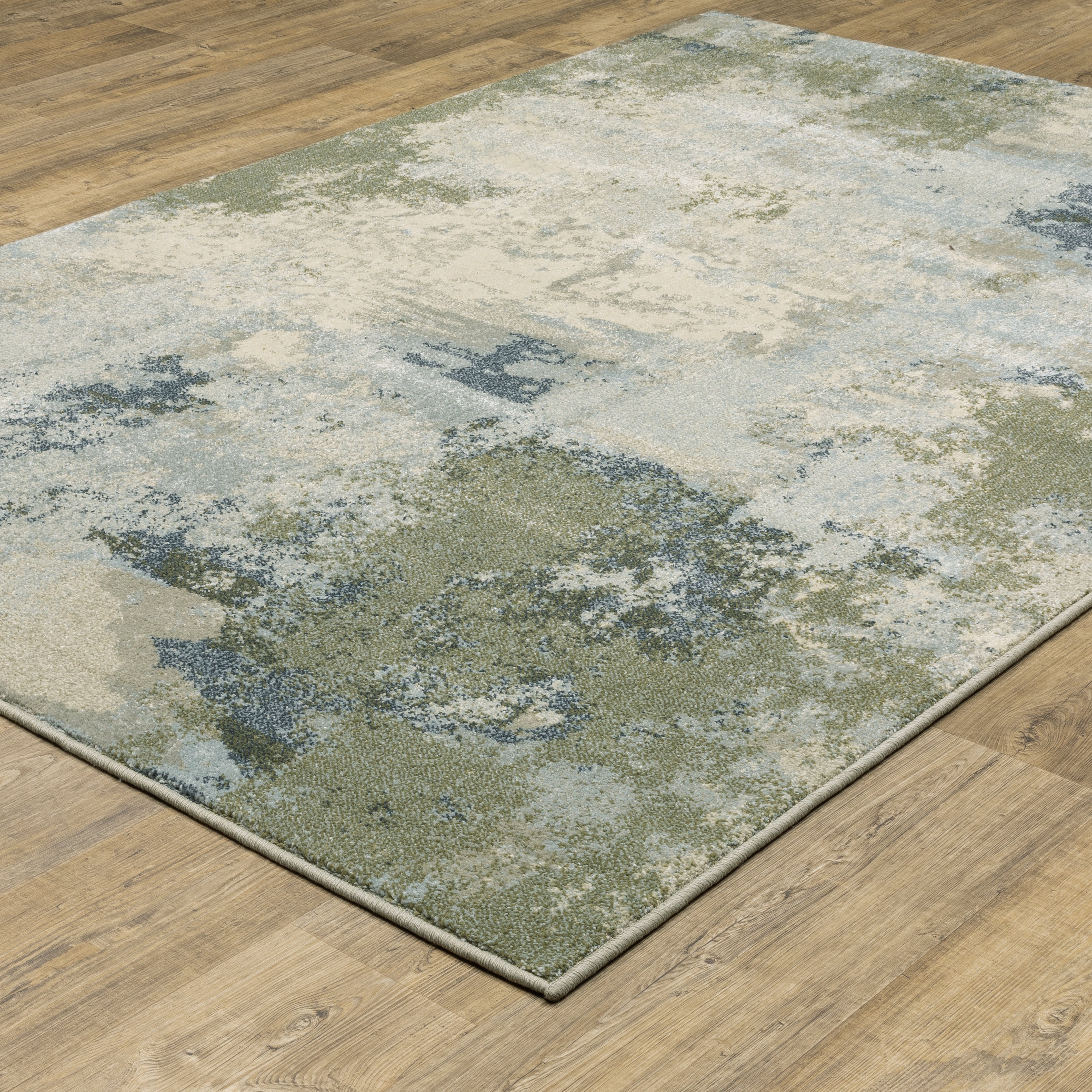 Oriental Weavers Branson BR08A Blue/Green Area Rug