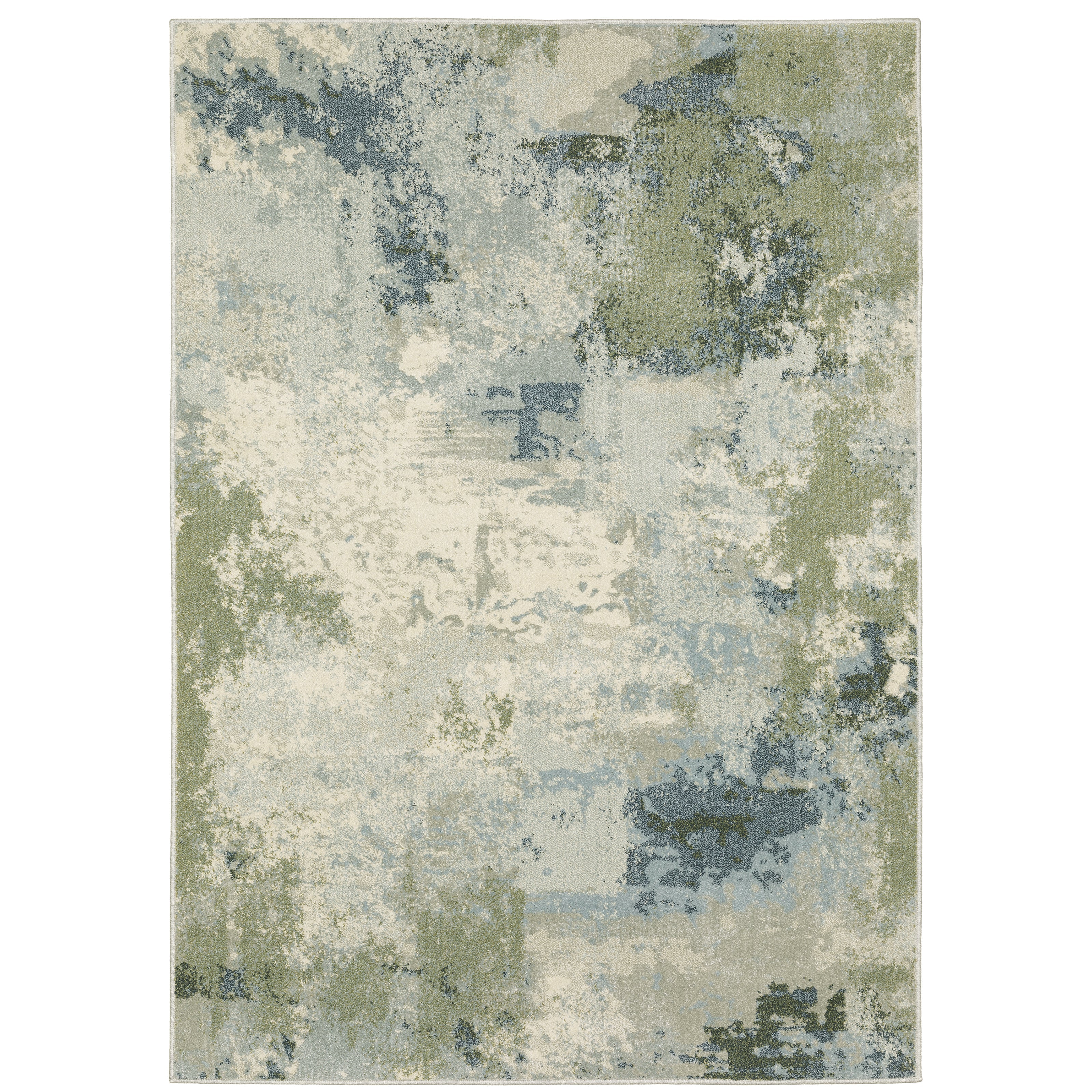 Oriental Weavers Branson BR08A Blue/Green Area Rug