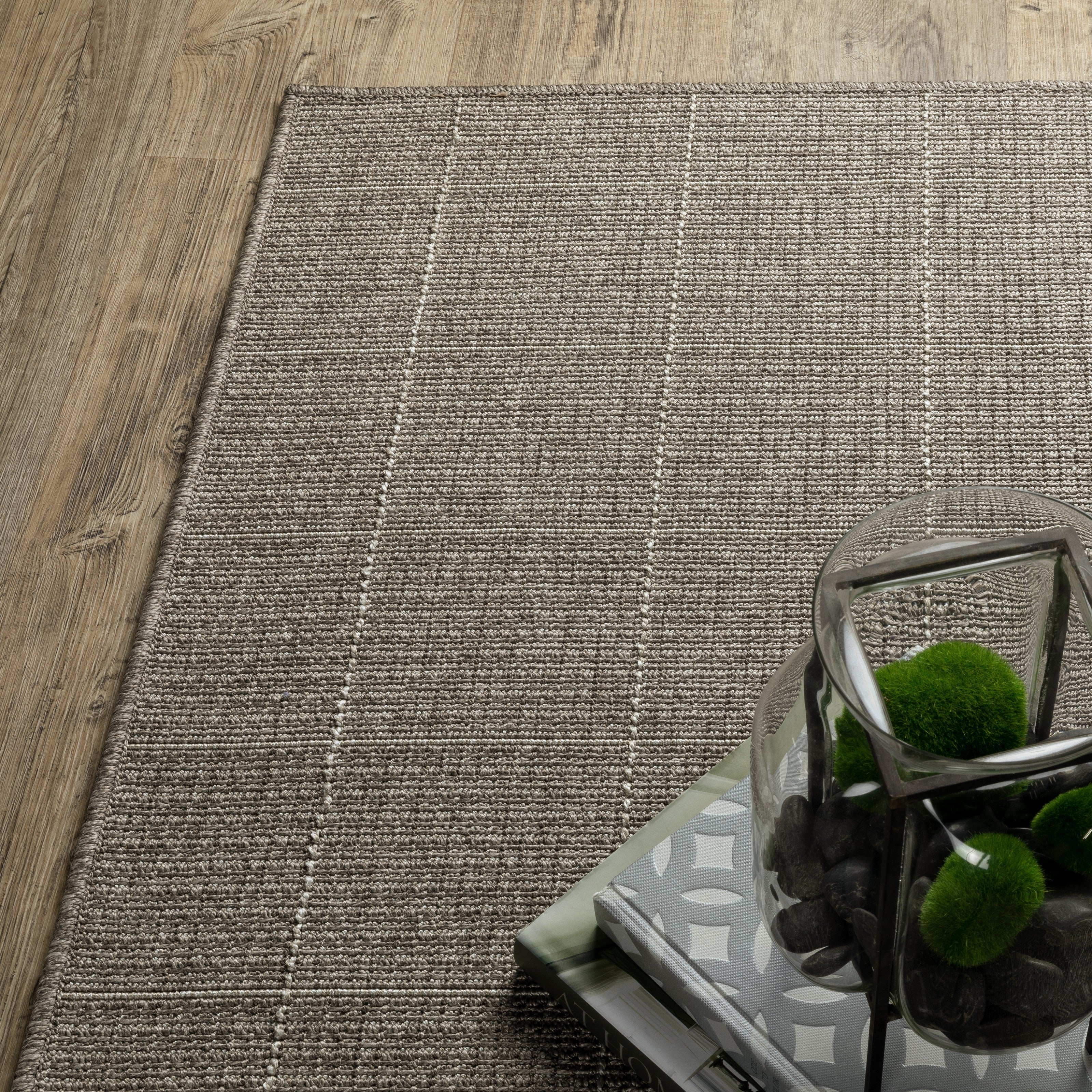 Oriental Weavers Caicos CA04B Grey/Grey Area Rug