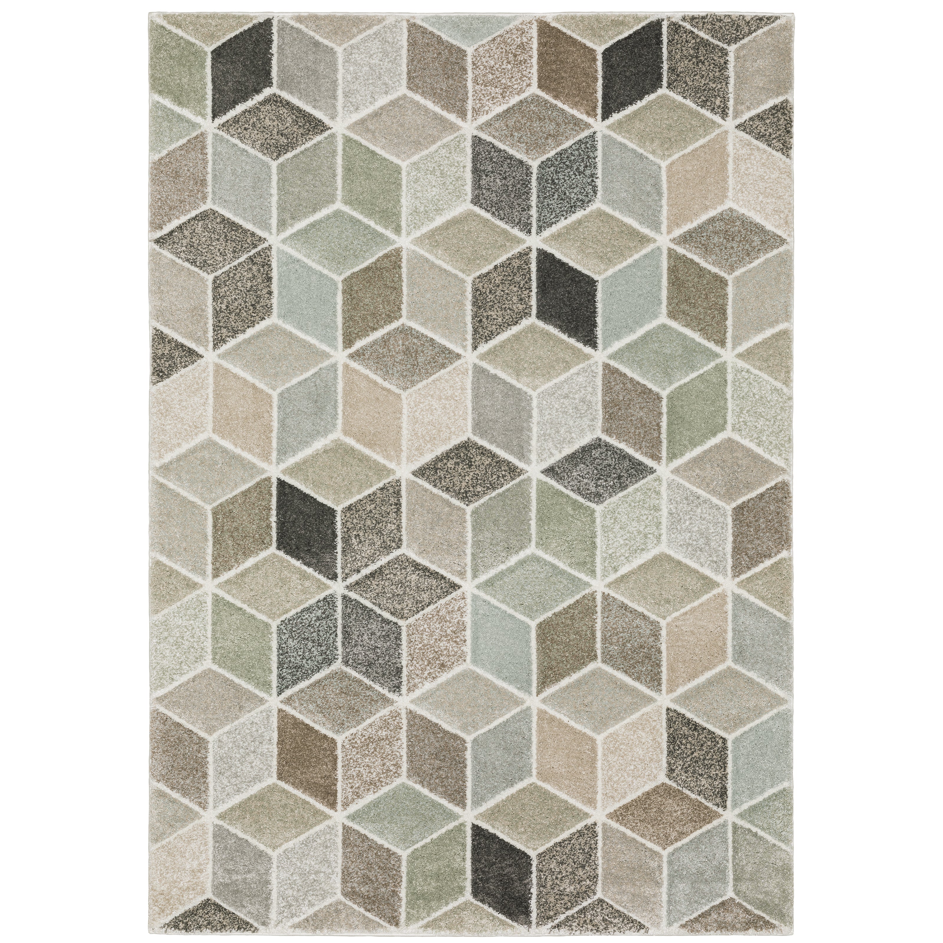 Oriental Weavers Cambria 83J Ivory/Multi Area Rug
