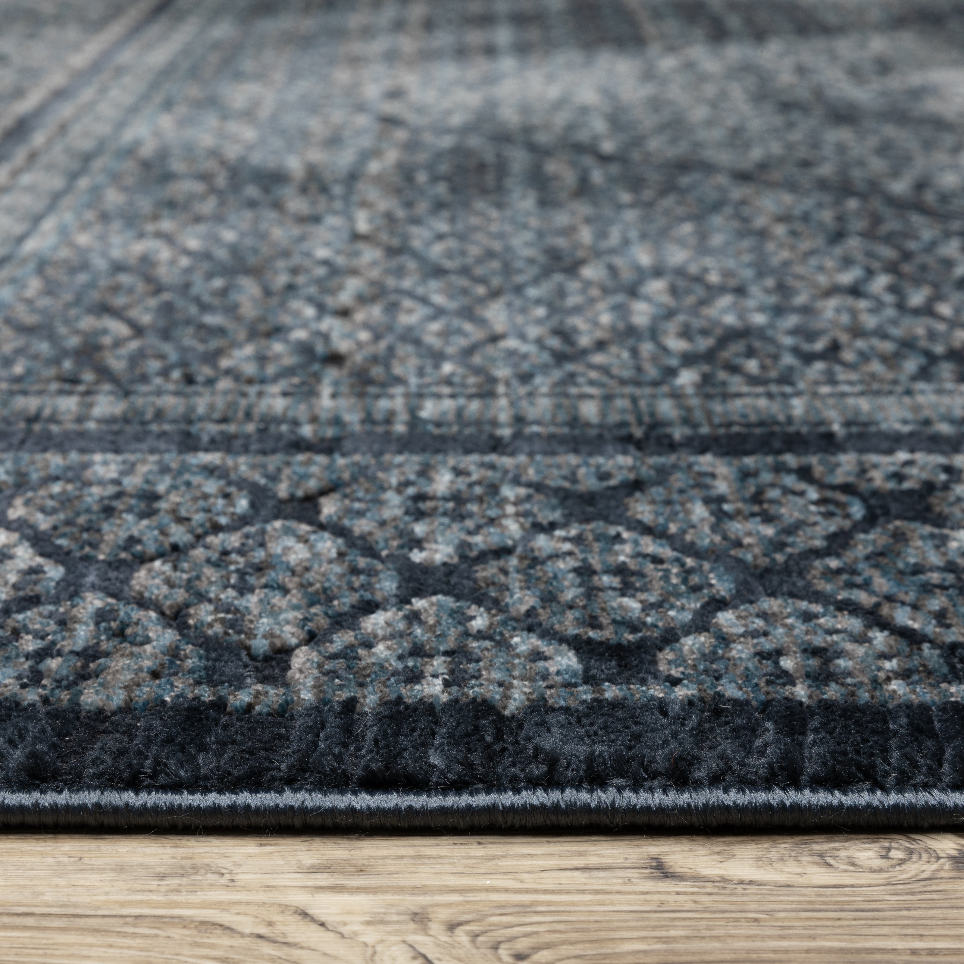 Oriental Weavers Capella CAP01 Blue/Blue Area Rug