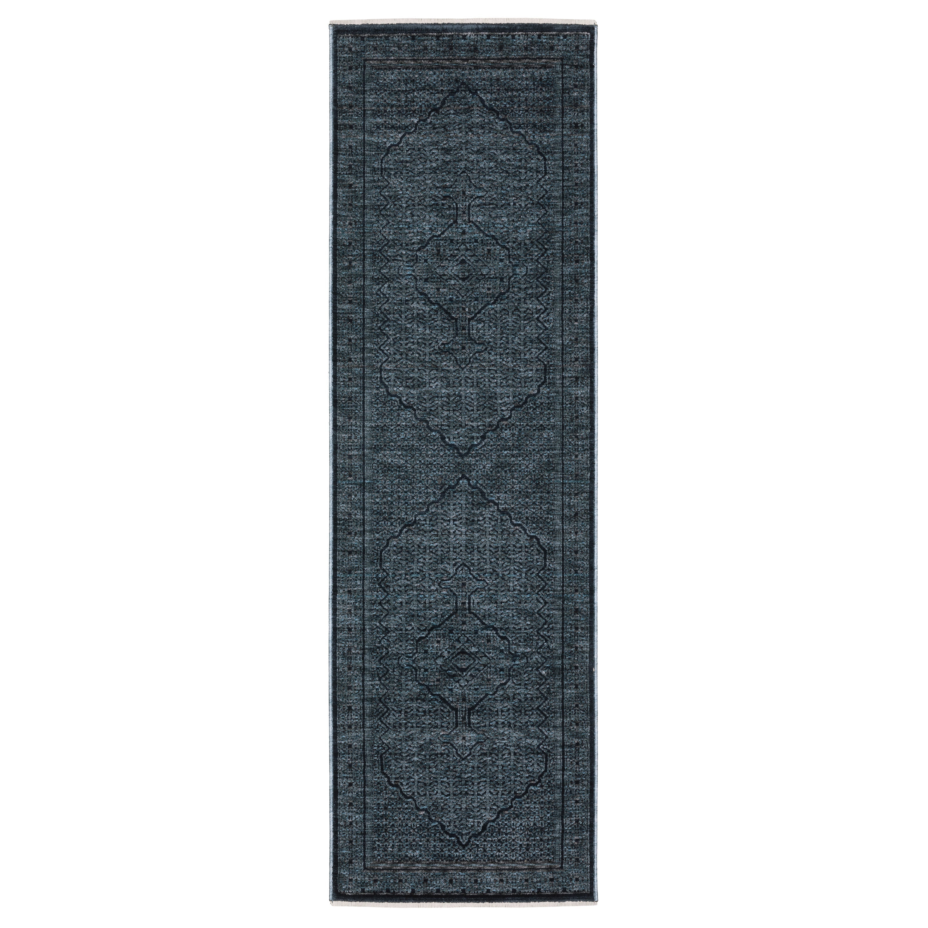 Oriental Weavers Capella CAP01 Blue/Blue Area Rug