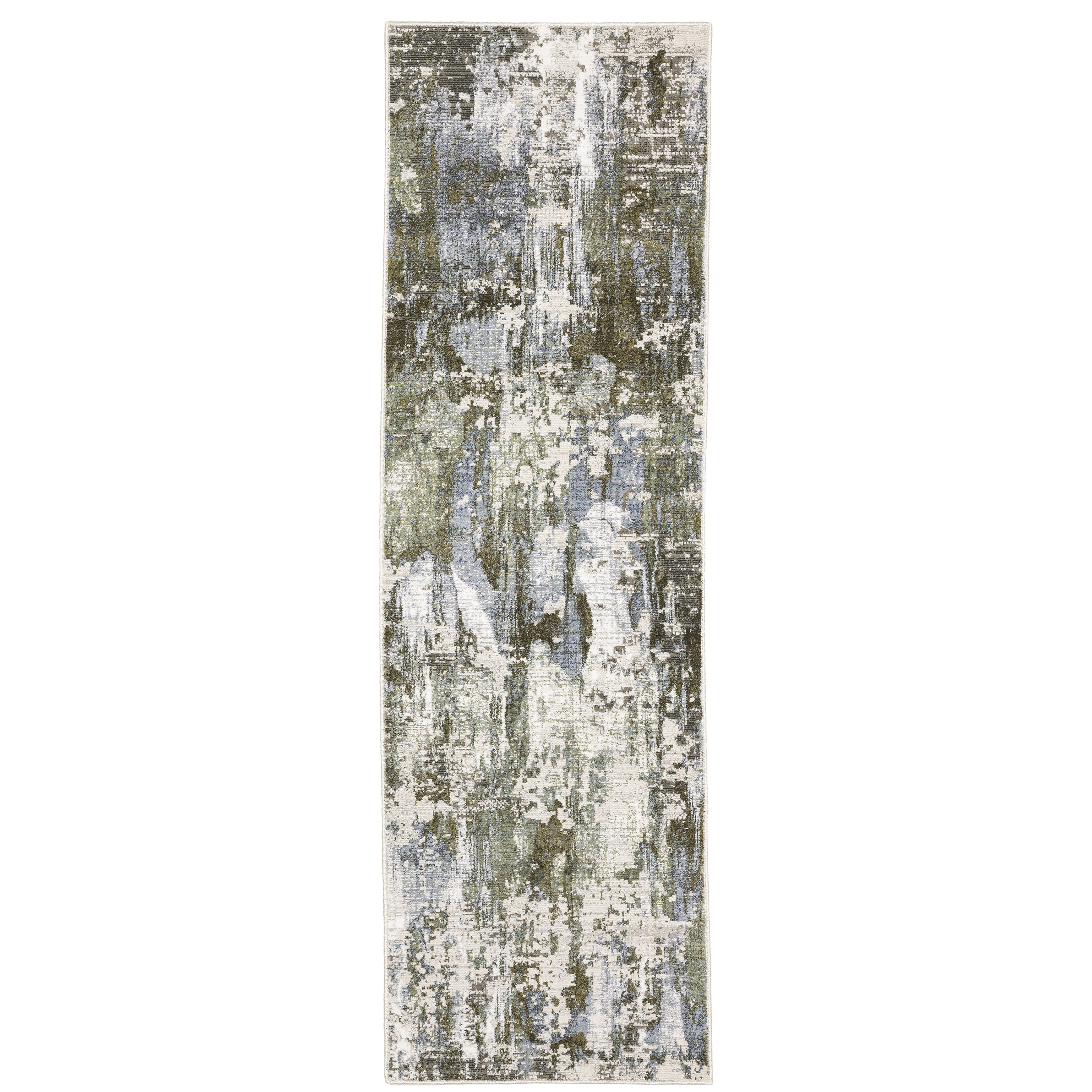Oriental Weavers Caravan 2060F Green/Blue Area Rug