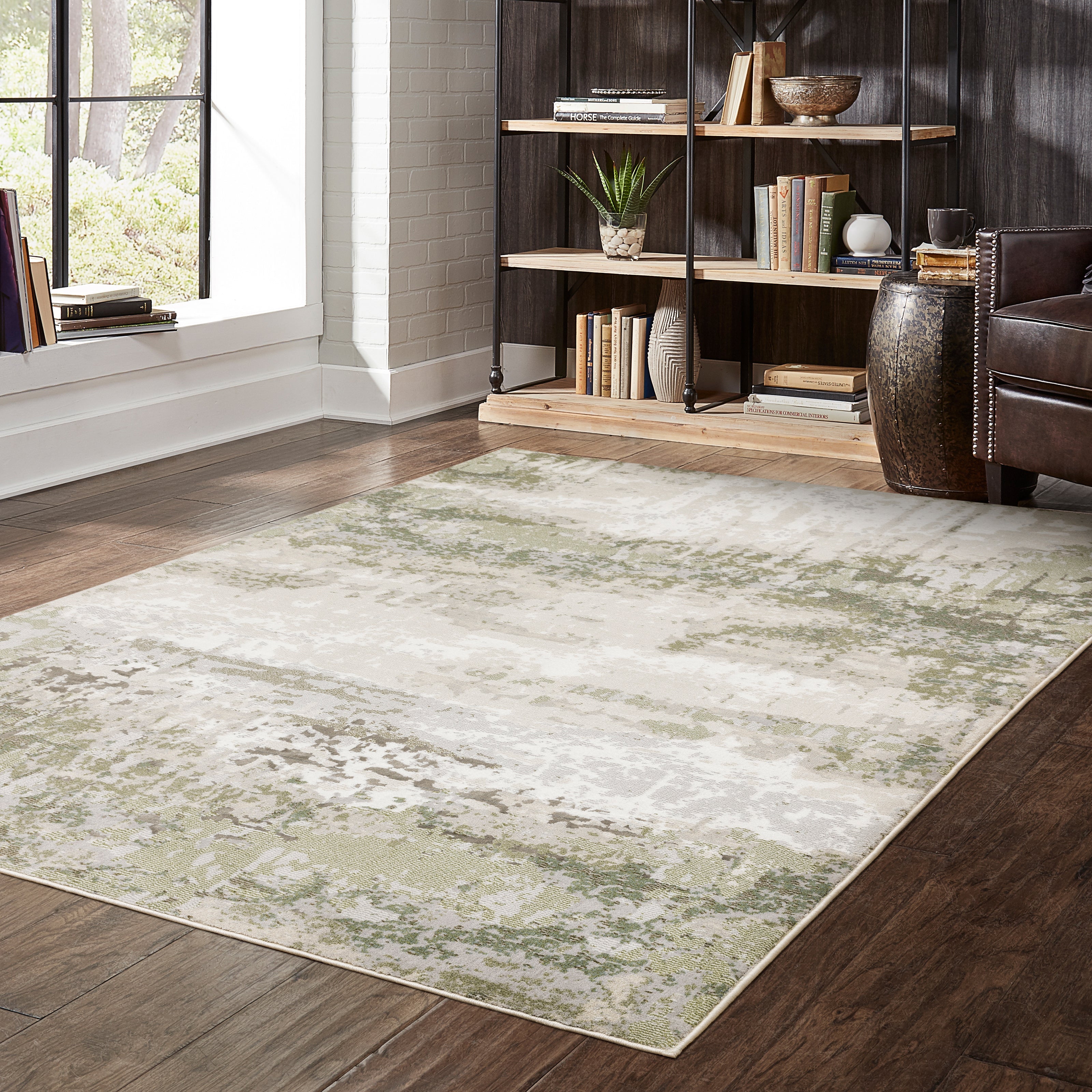 Oriental Weavers Caravan 2061W Beige/Green Area Rug