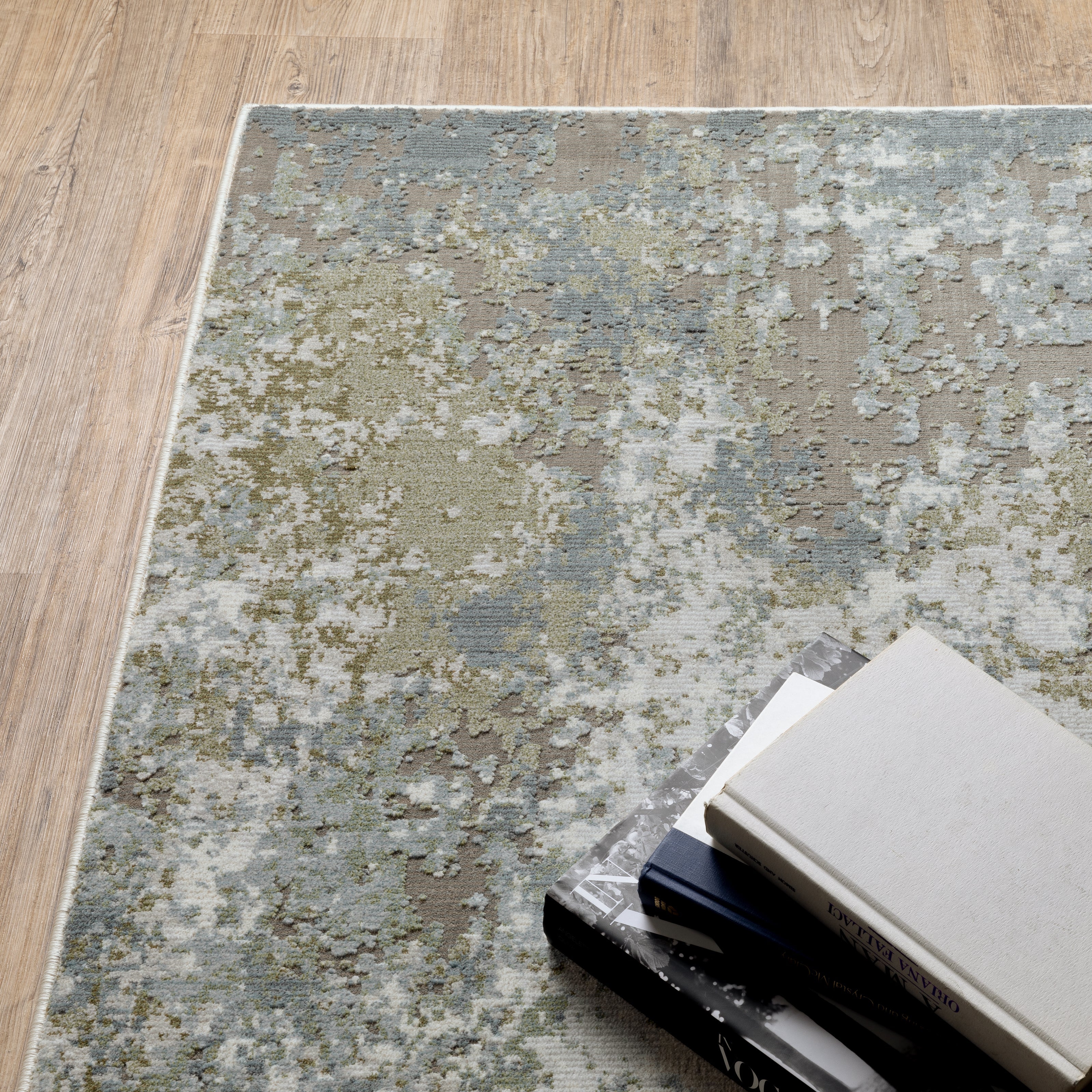 Oriental Weavers Caravan 5090E Blue/Green Area Rug