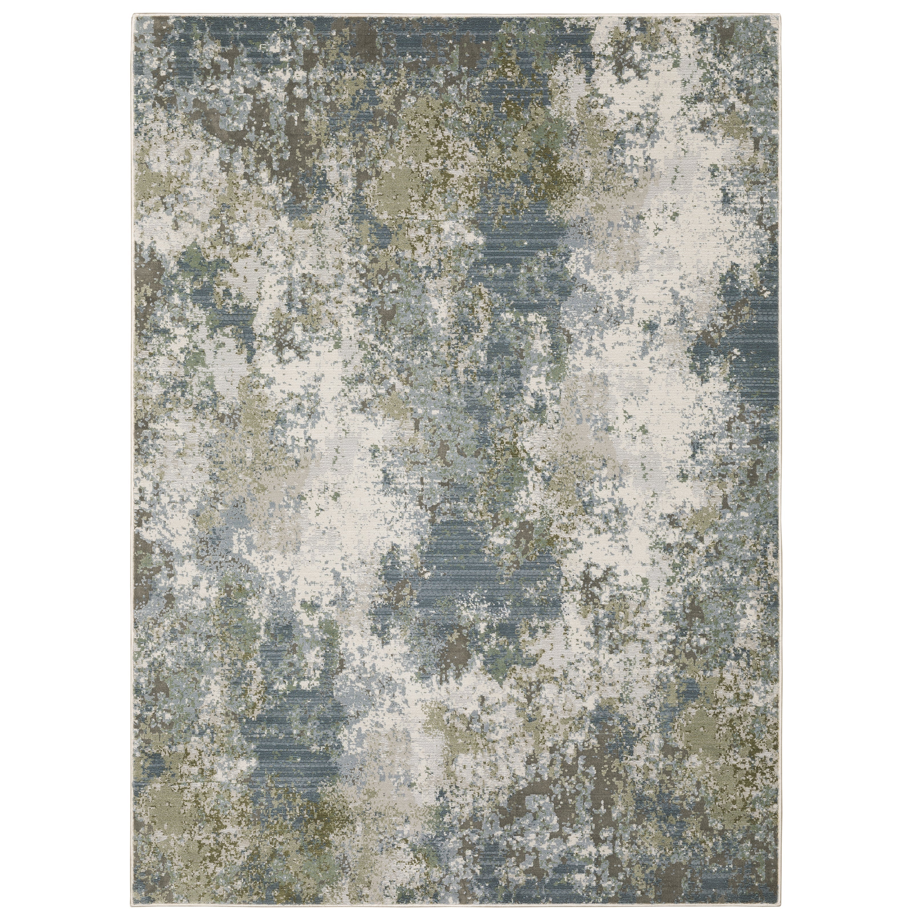Oriental Weavers Caravan 5090E Blue/Green Area Rug