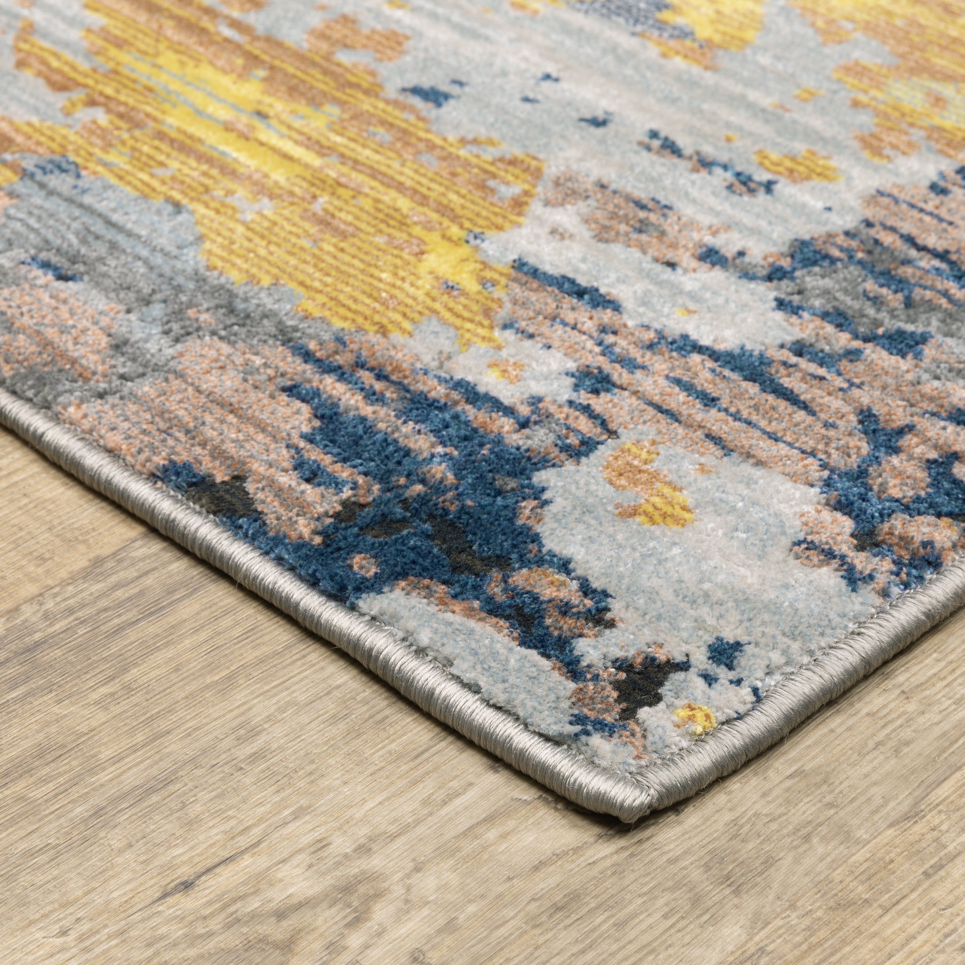 Oriental Weavers Caravan 530V Yellow/Blue Area Rug