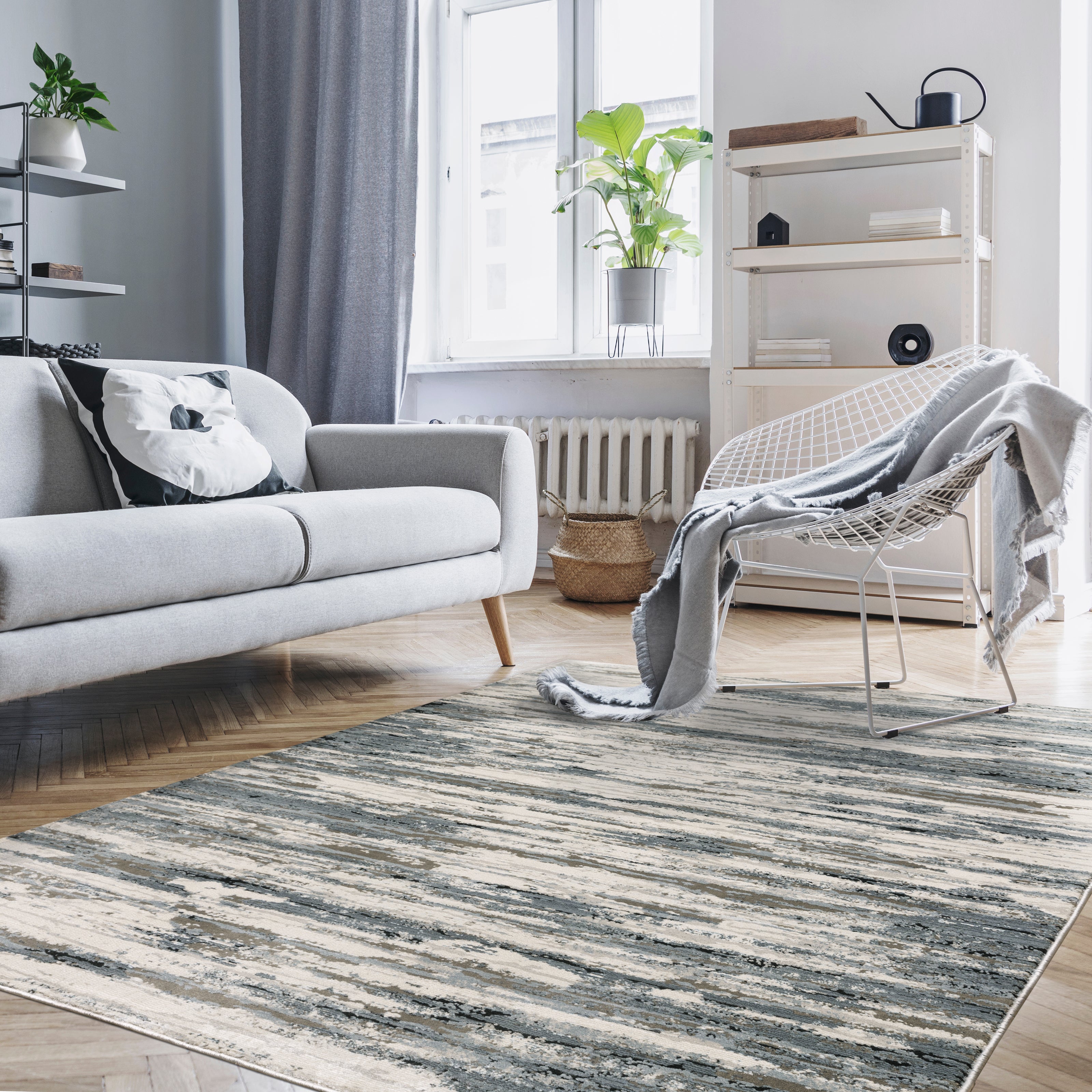 Oriental Weavers Caravan 750W Beige/Blue Area Rug