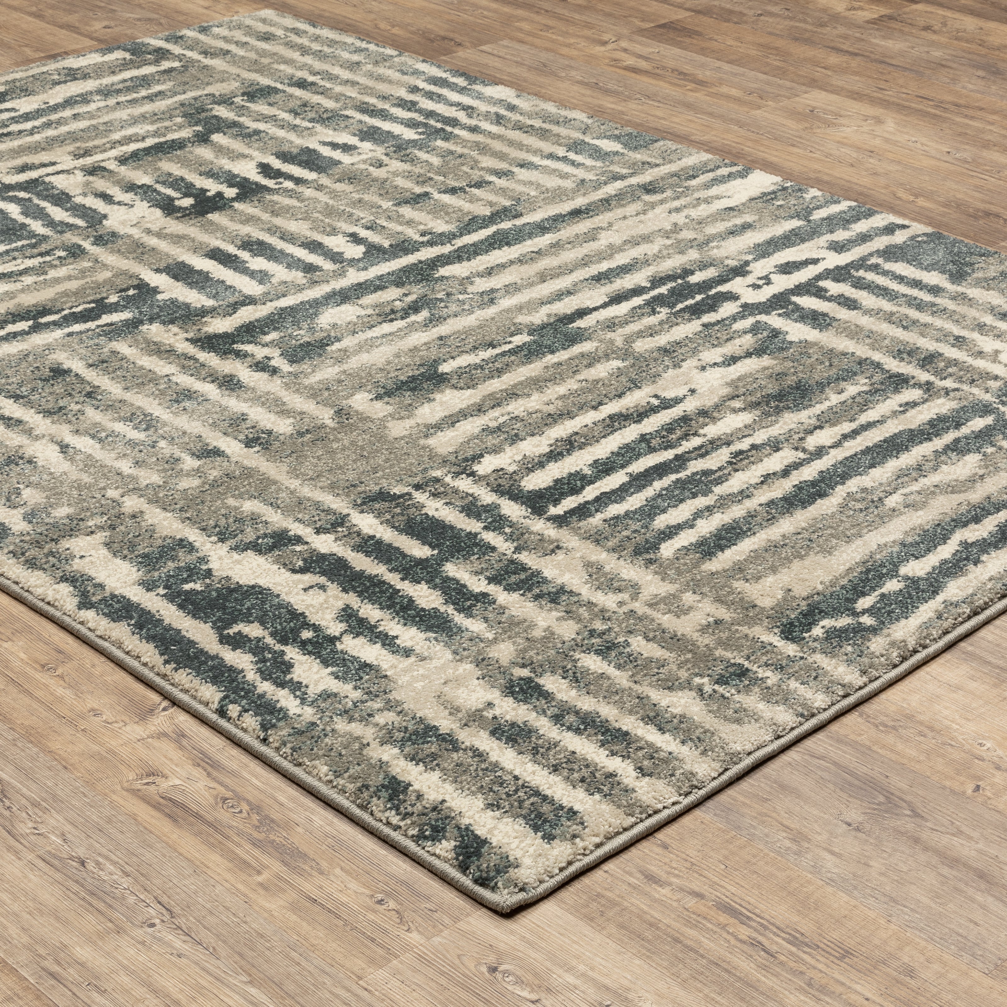 Oriental Weavers Carson 745C Blue/Beige Area Rug