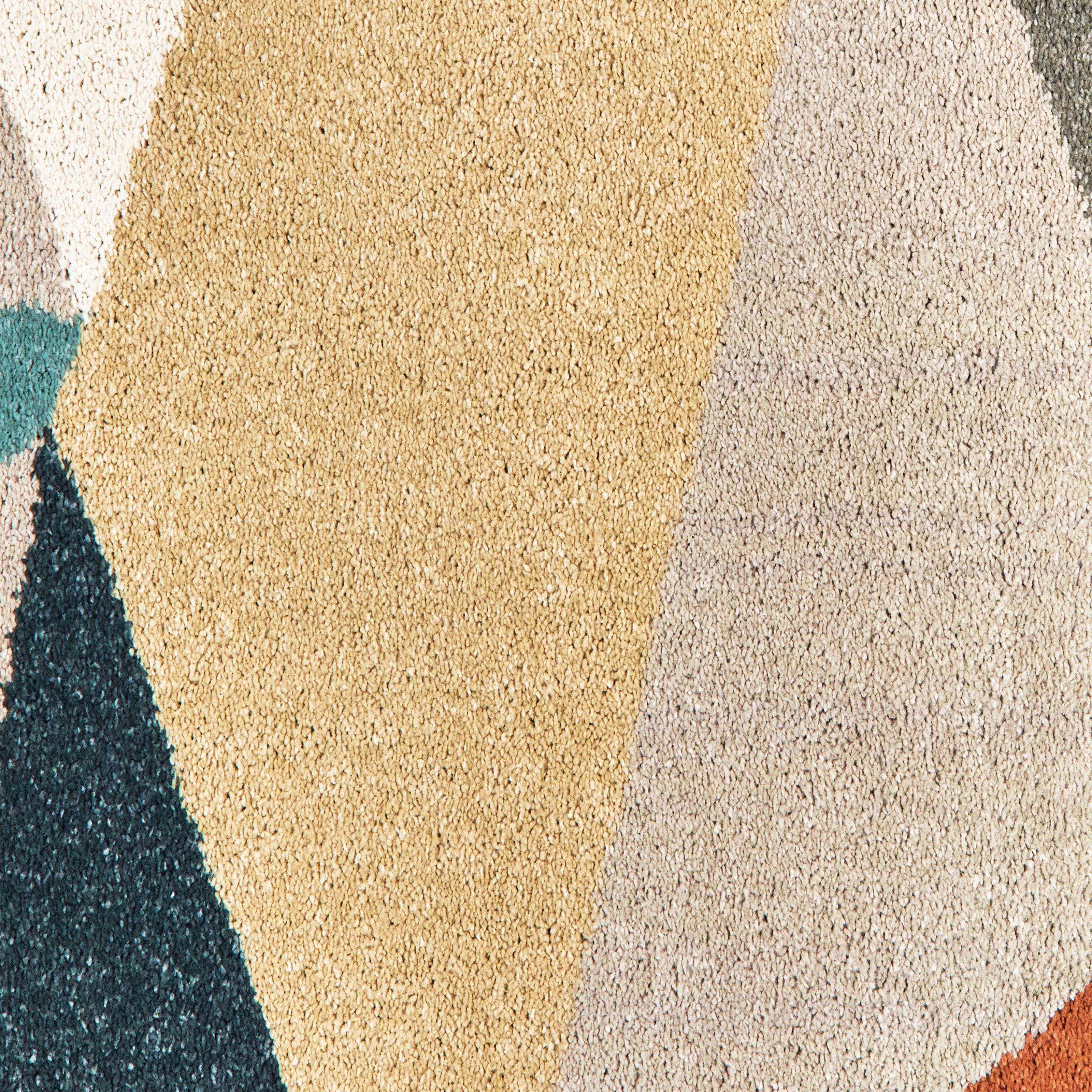 Oriental Weavers Carson 9659B Blue/Orange Area Rug