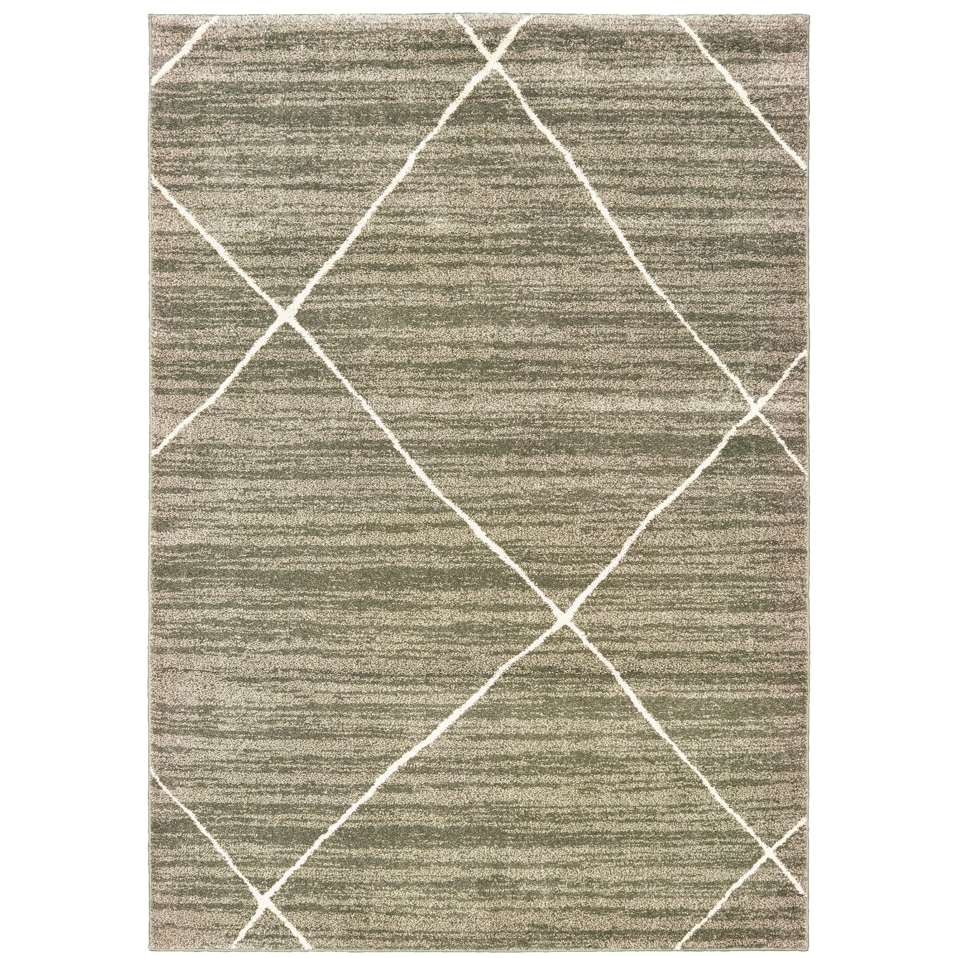 Oriental Weavers Carson 9661A Grey/Ivory Area Rug