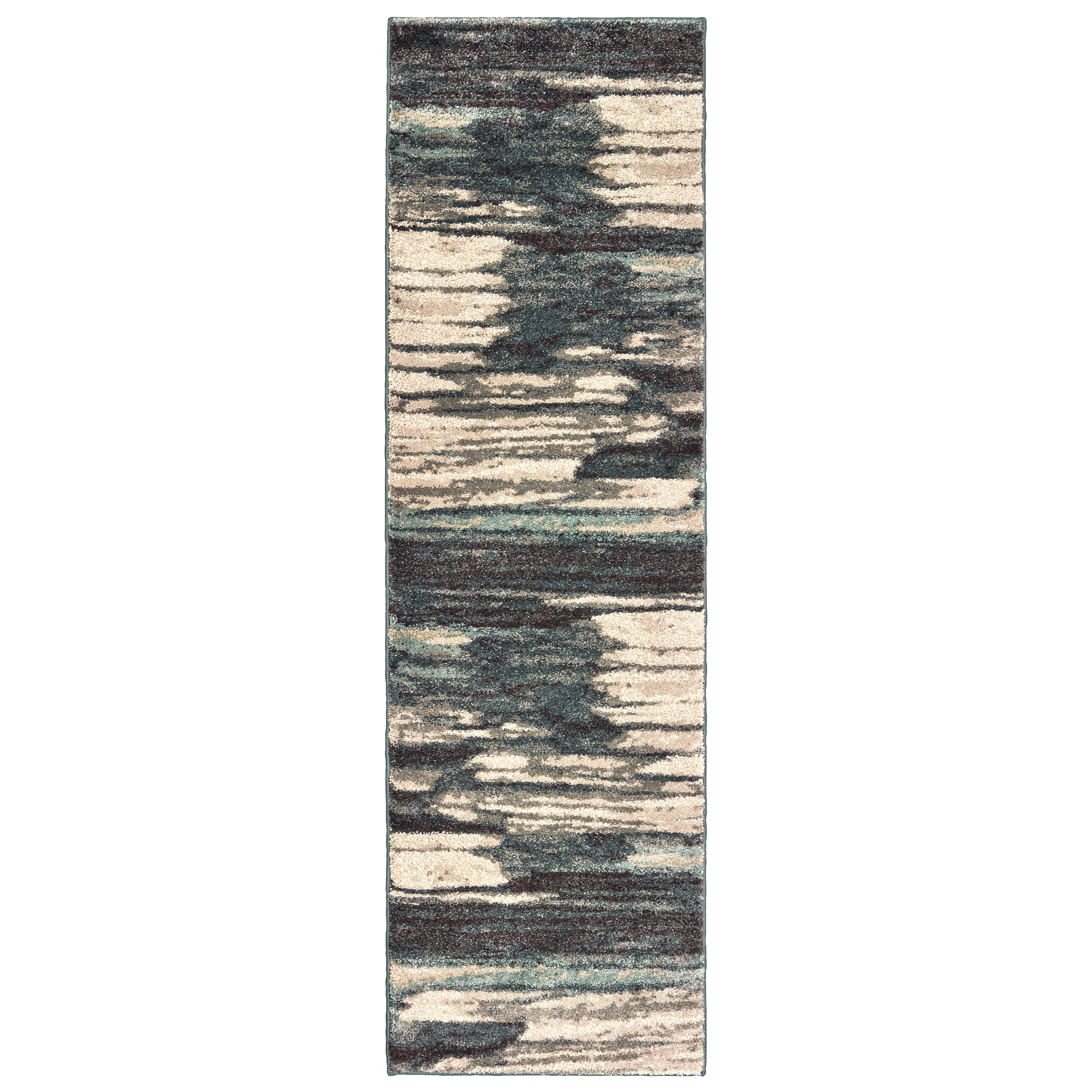 Oriental Weavers Carson 9675A Blue/Ivory Area Rug