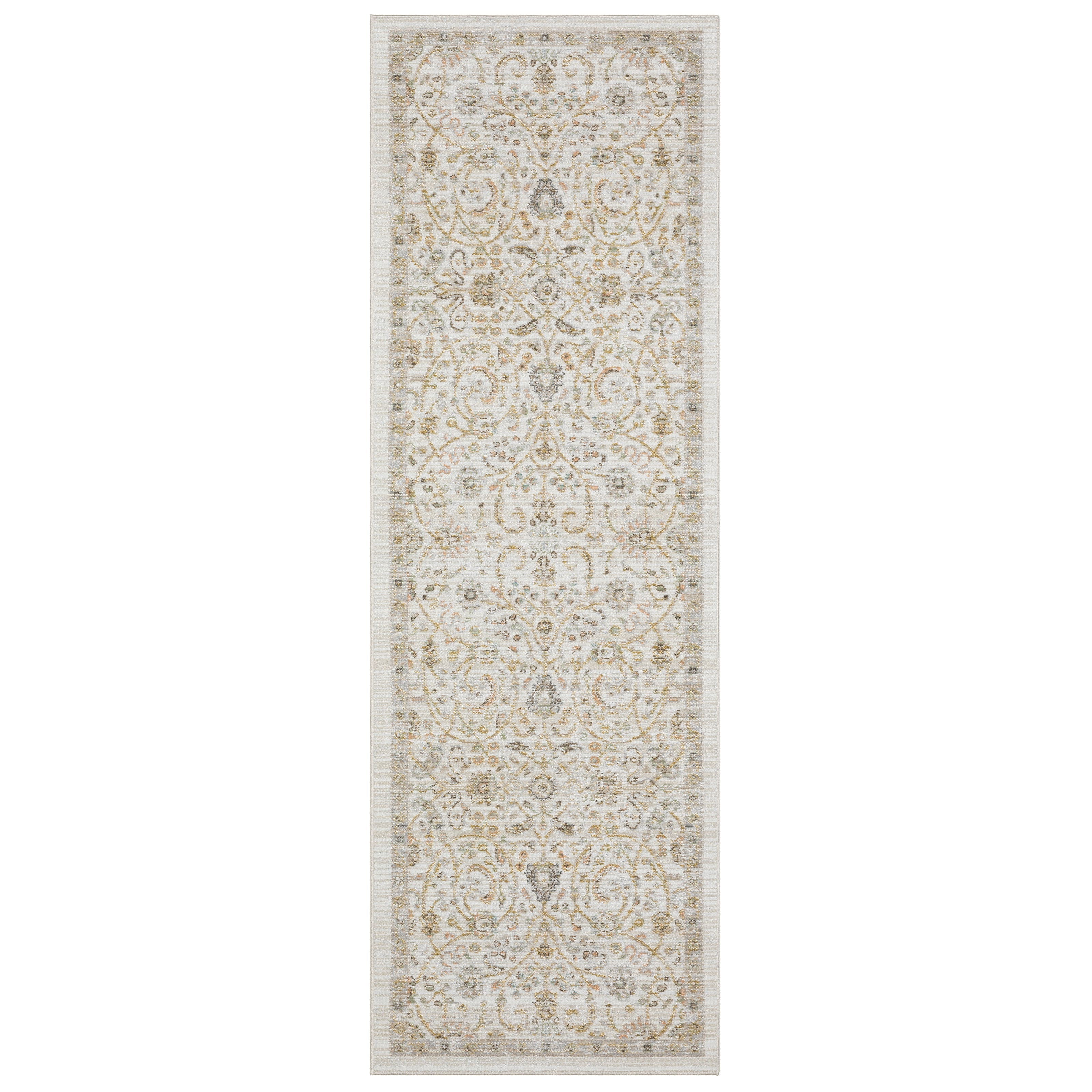 Oriental Weavers Cavett CAV05 Ivory/Gold Area Rug