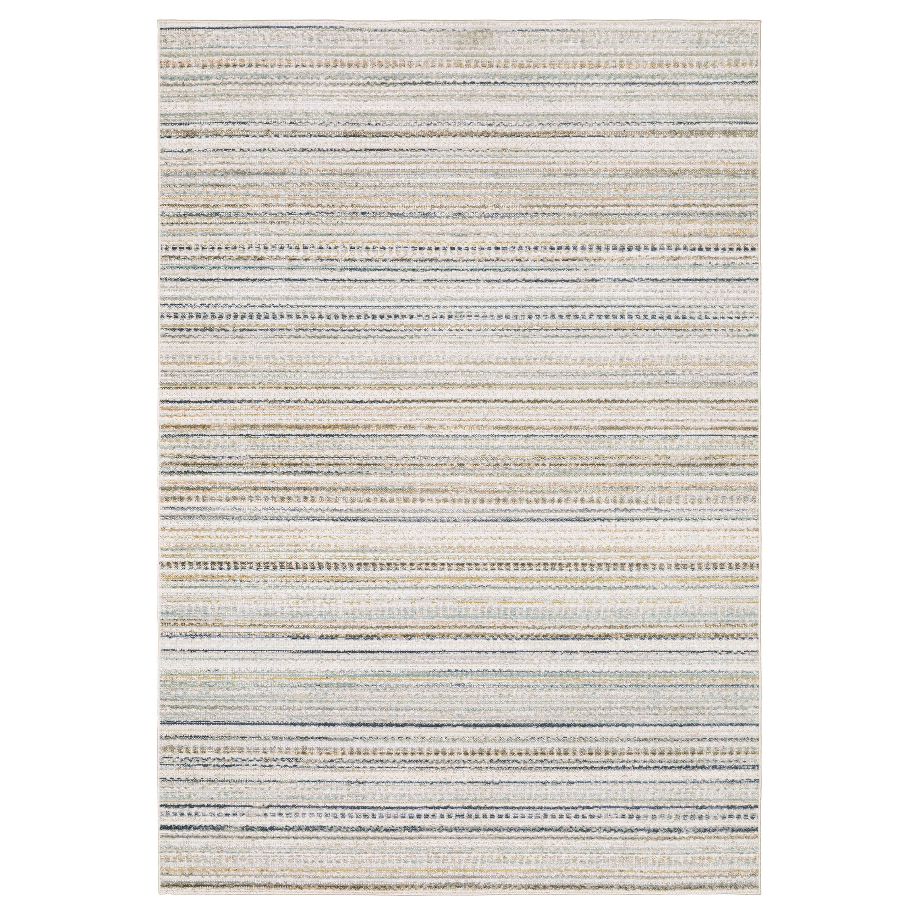 Oriental Weavers Cavett CAV10 Beige/Multi Area Rug