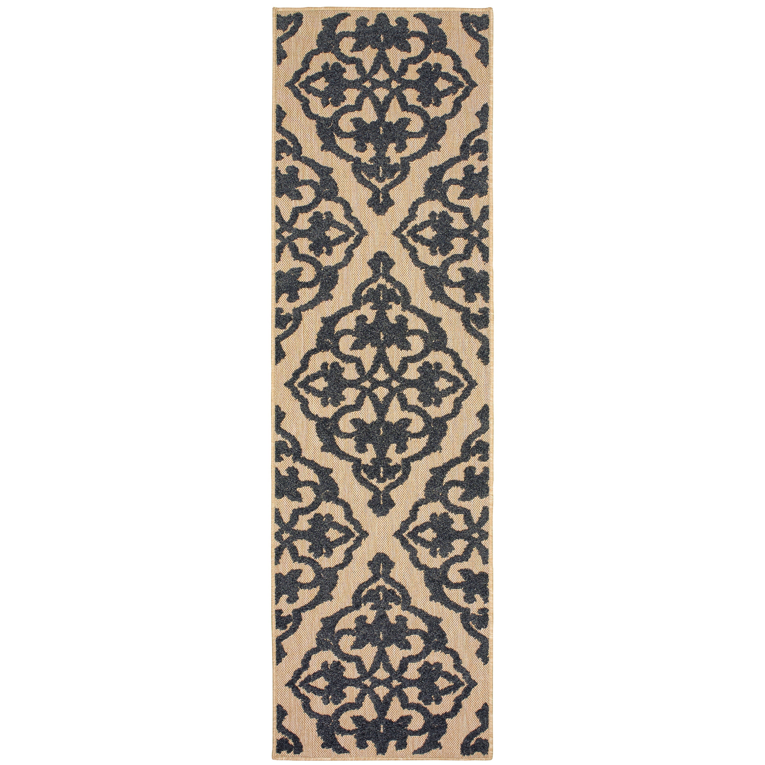 Oriental Weavers Cayman 1B Sand/Charcoal Area Rug
