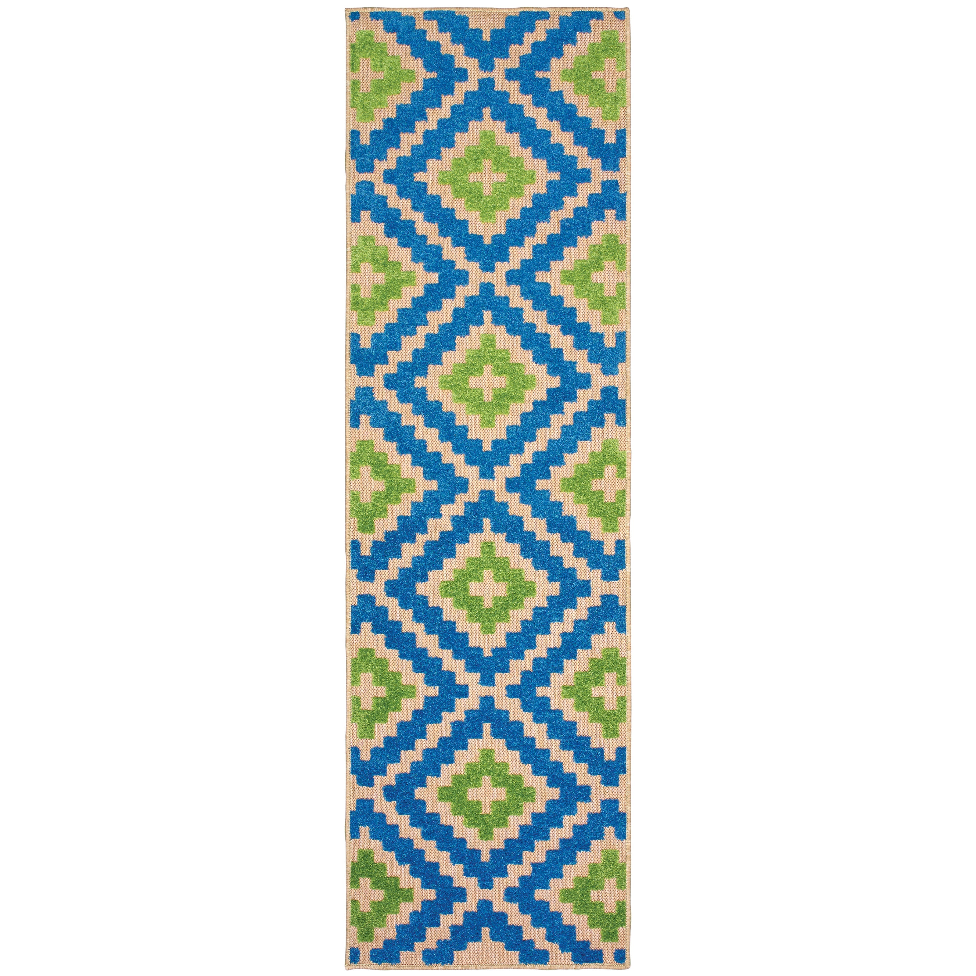 Oriental Weavers Cayman 2063Z Sand/Blue Area Rug